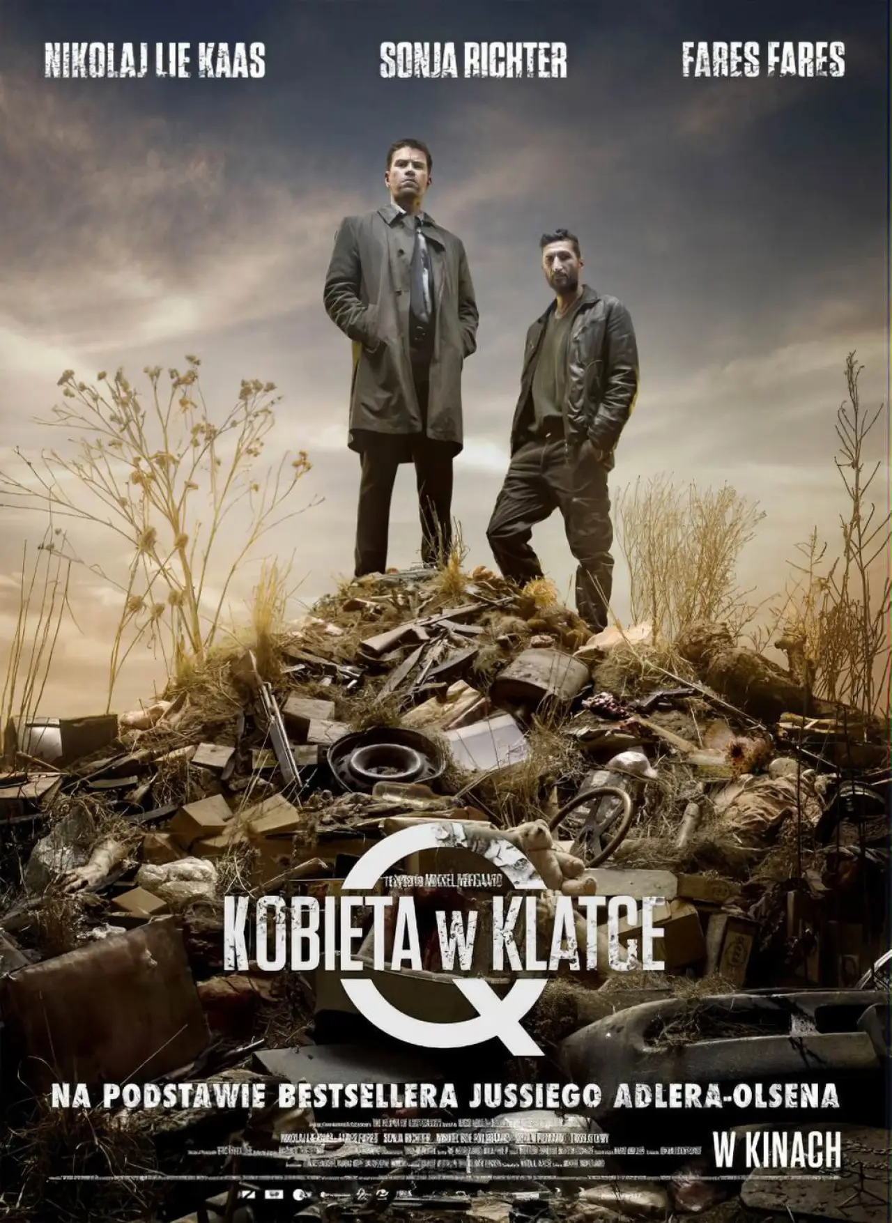 Plakat filmowy "Kobieta w klatce"