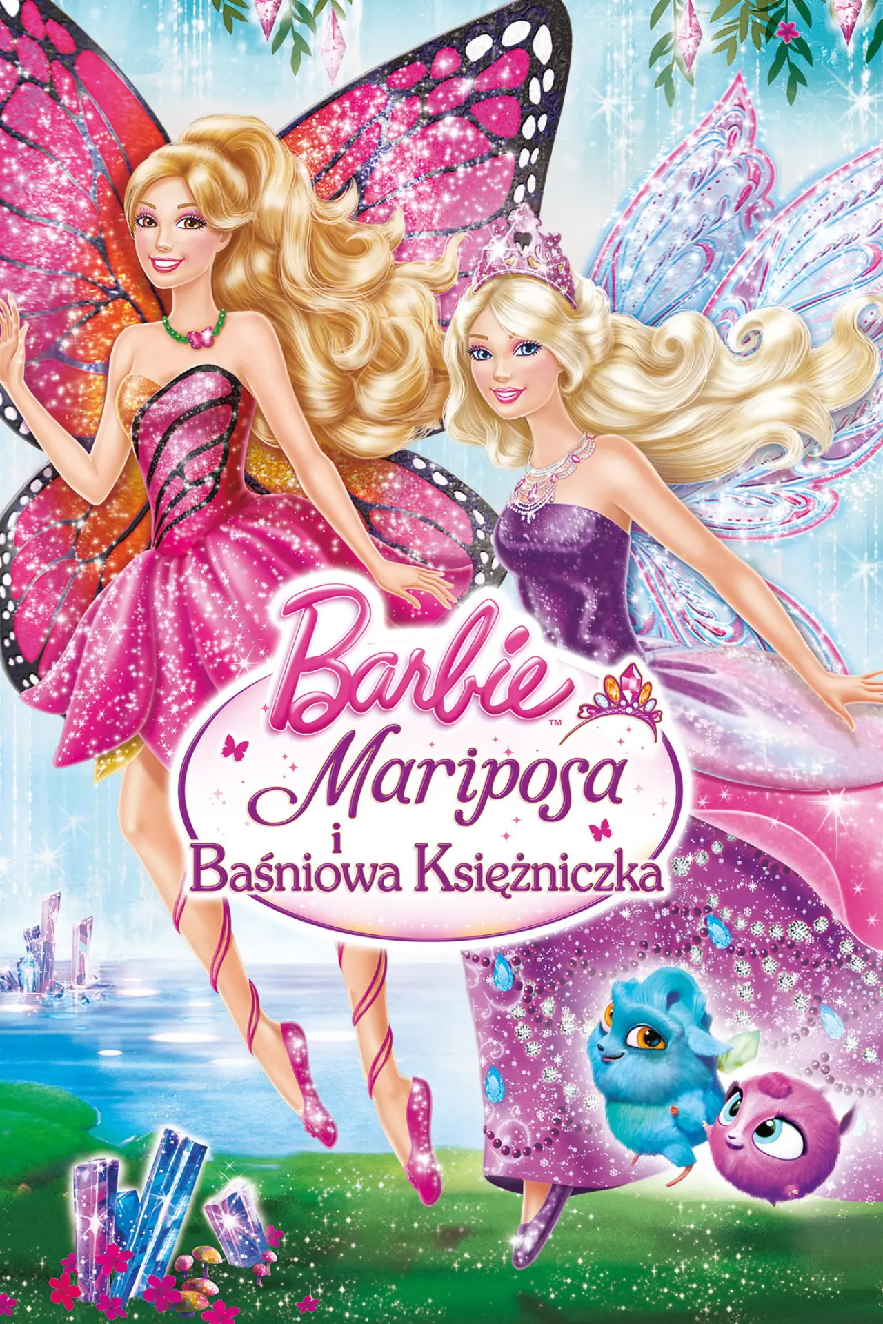 Plakat filmowy "Barbie Mariposa i baśniowa księżniczka"