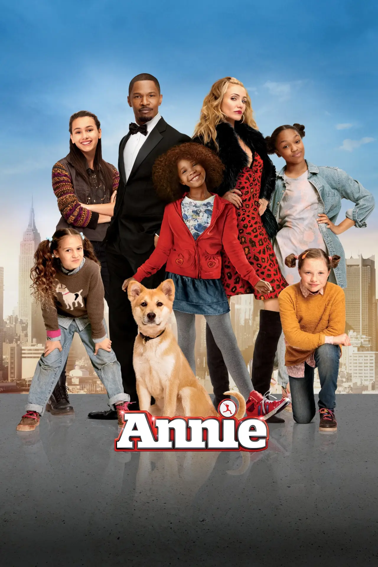 Plakat filmowy "Annie"