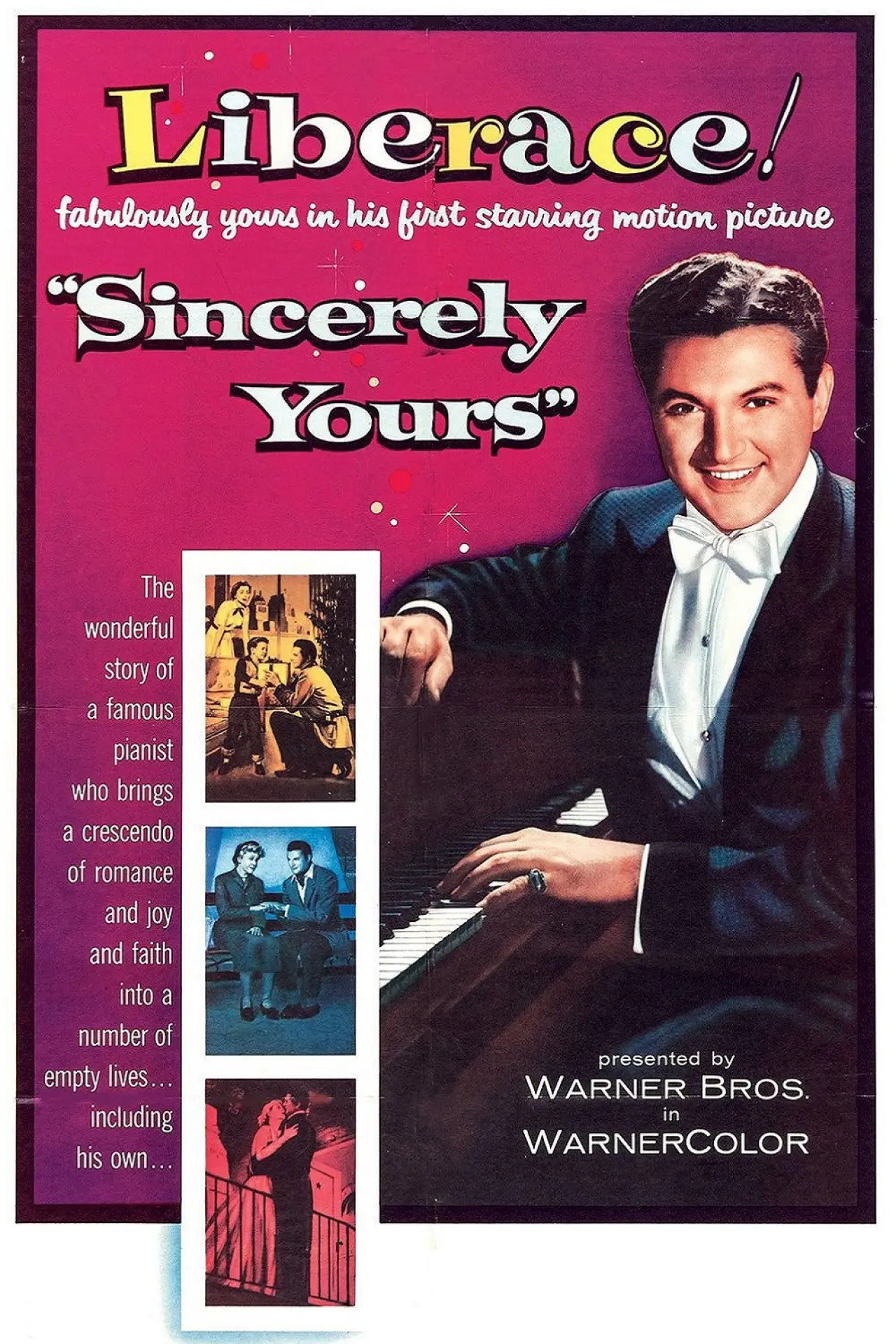 Plakat filmowy "Sincerely Yours"