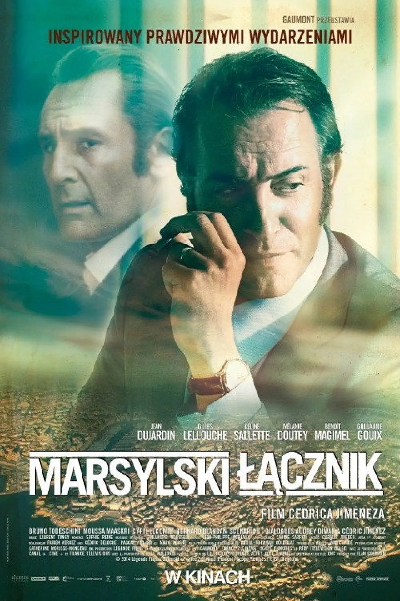 Plakat filmowy "Marsylski łącznik"