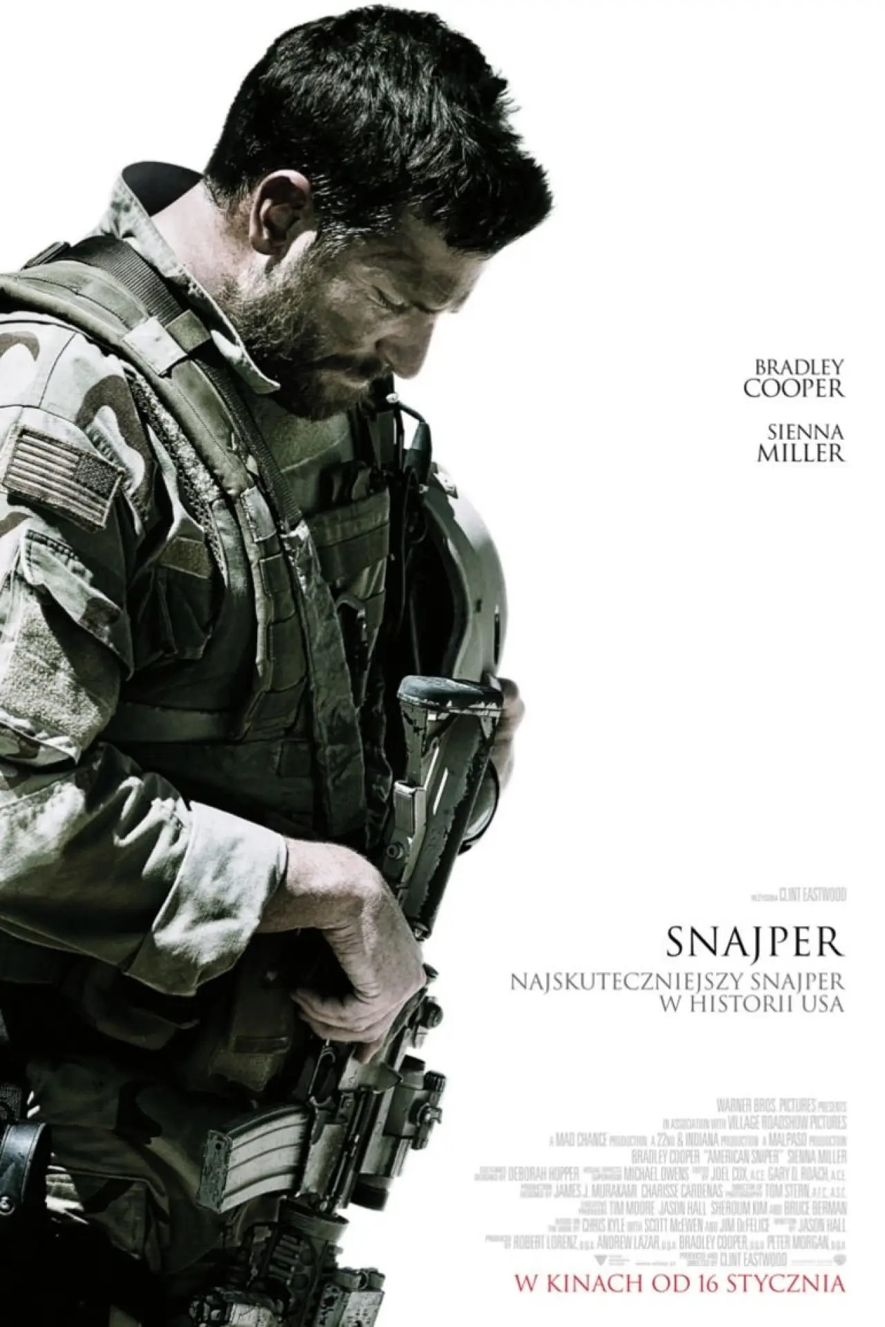 Plakat filmowy "Snajper"