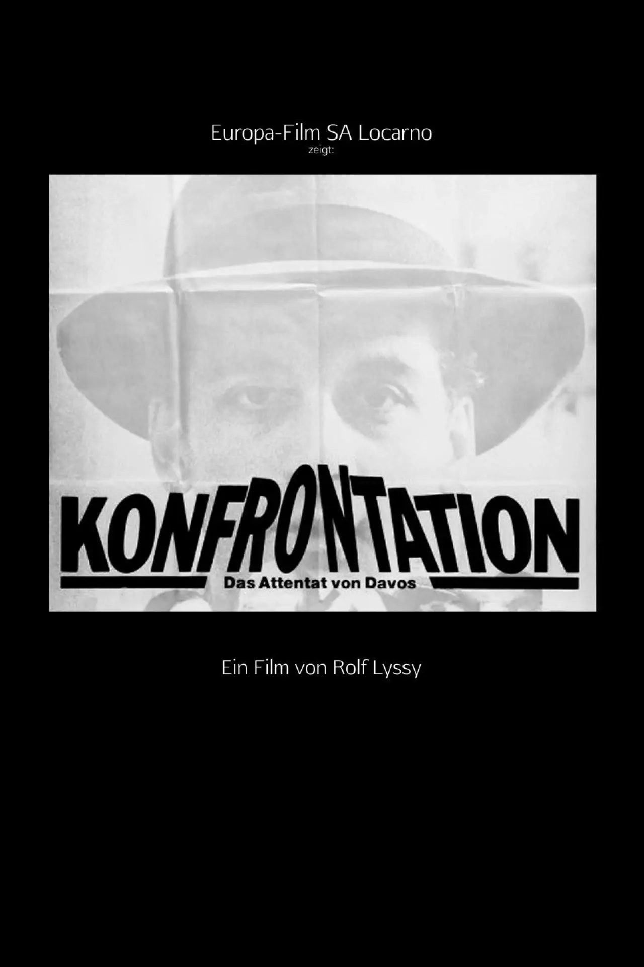 Plakat filmowy "Konfrontation"