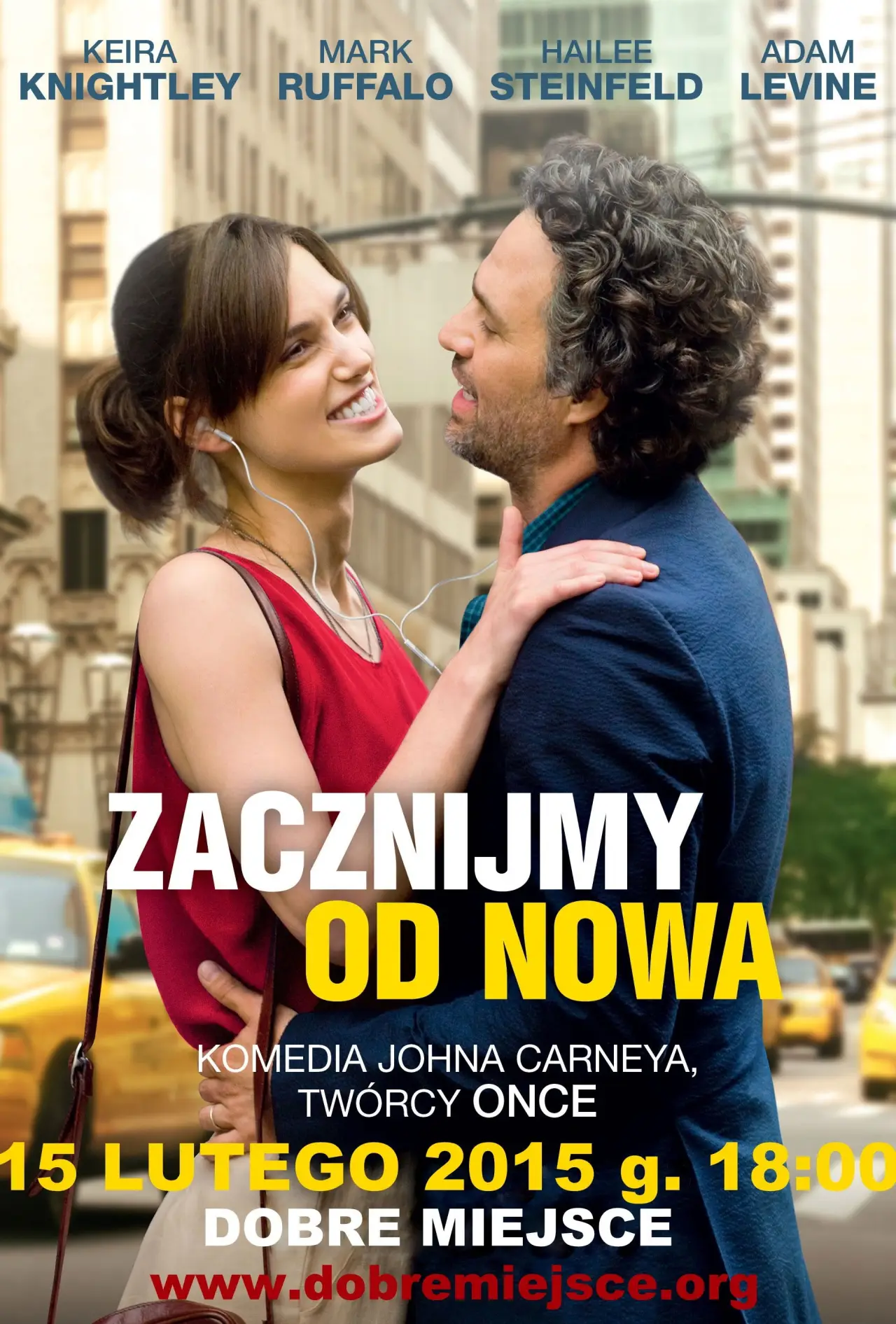 Plakat filmowy "Zacznijmy od nowa"