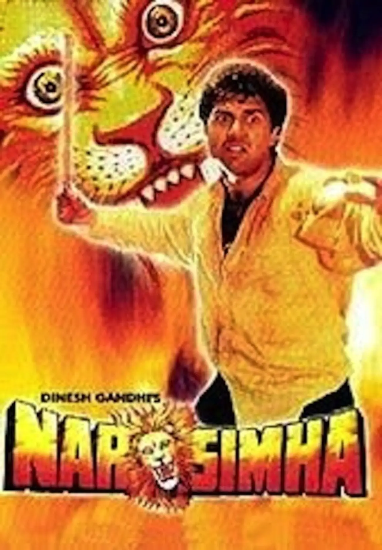 Plakat filmowy "Narsimha"