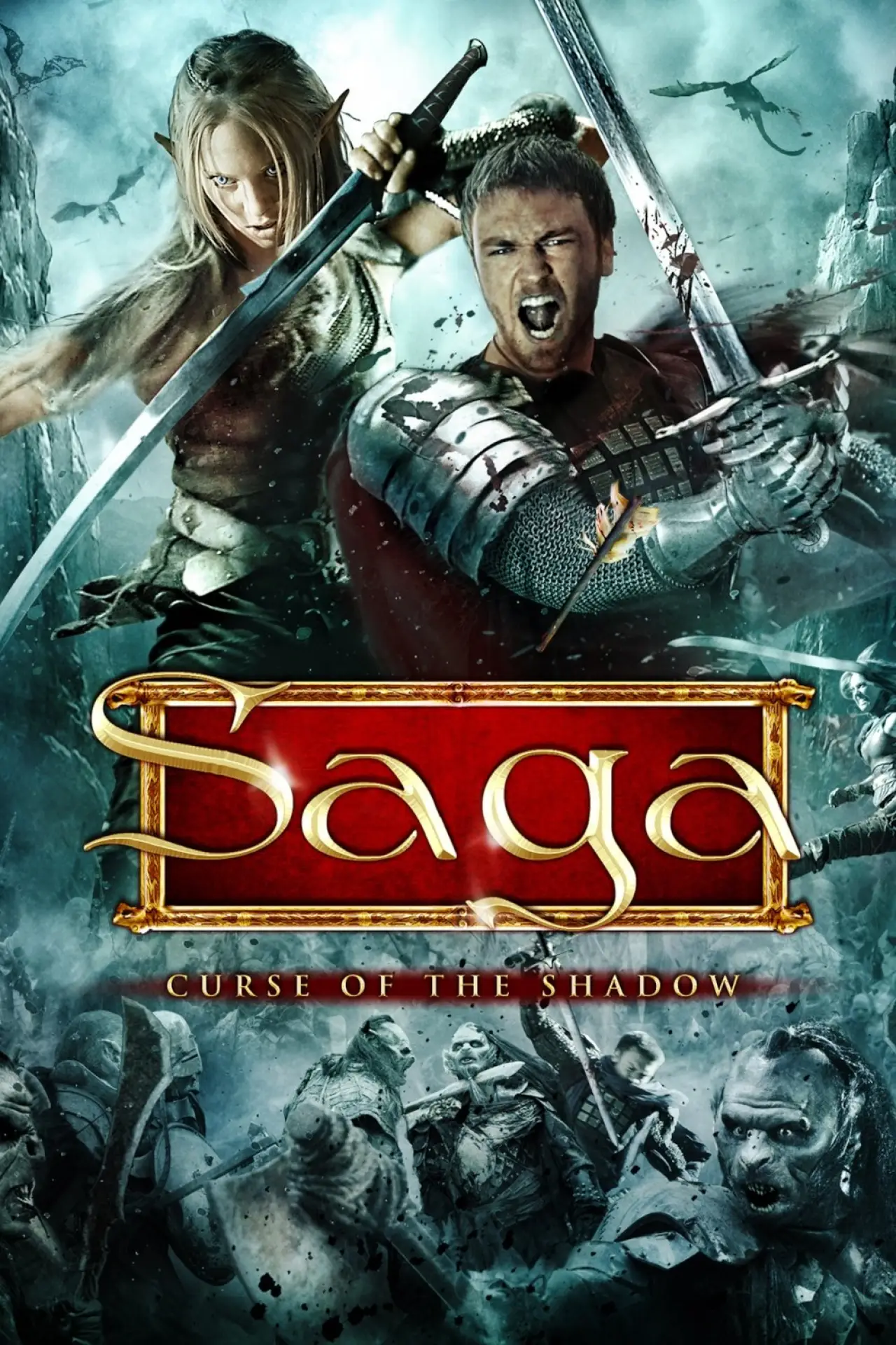 Plakat filmowy "Saga: Przekleństwo Cienia"