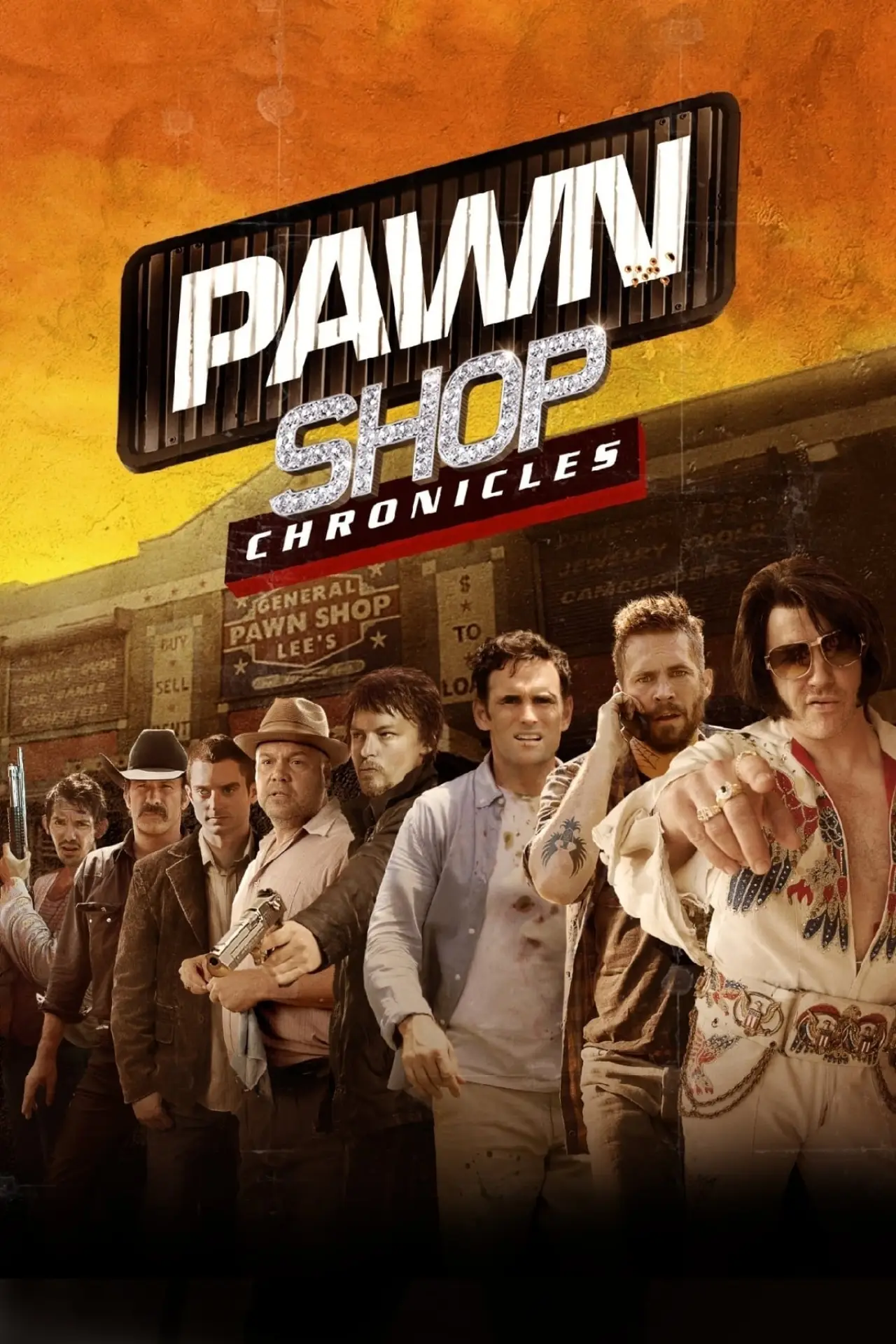 Plakat filmowy "Kroniki lombardu"