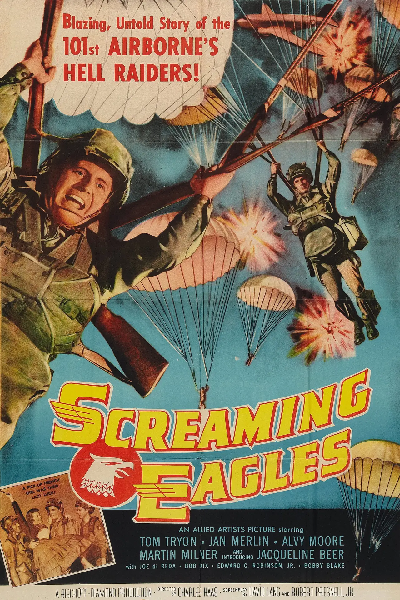 Plakat filmowy "Screaming Eagles"