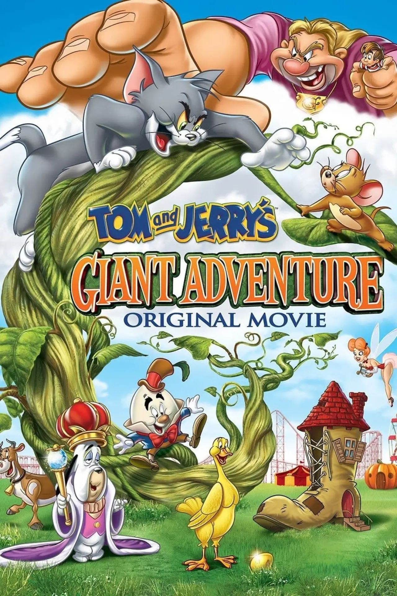 Plakat filmowy "Tom i Jerry: Magiczna Fasola"
