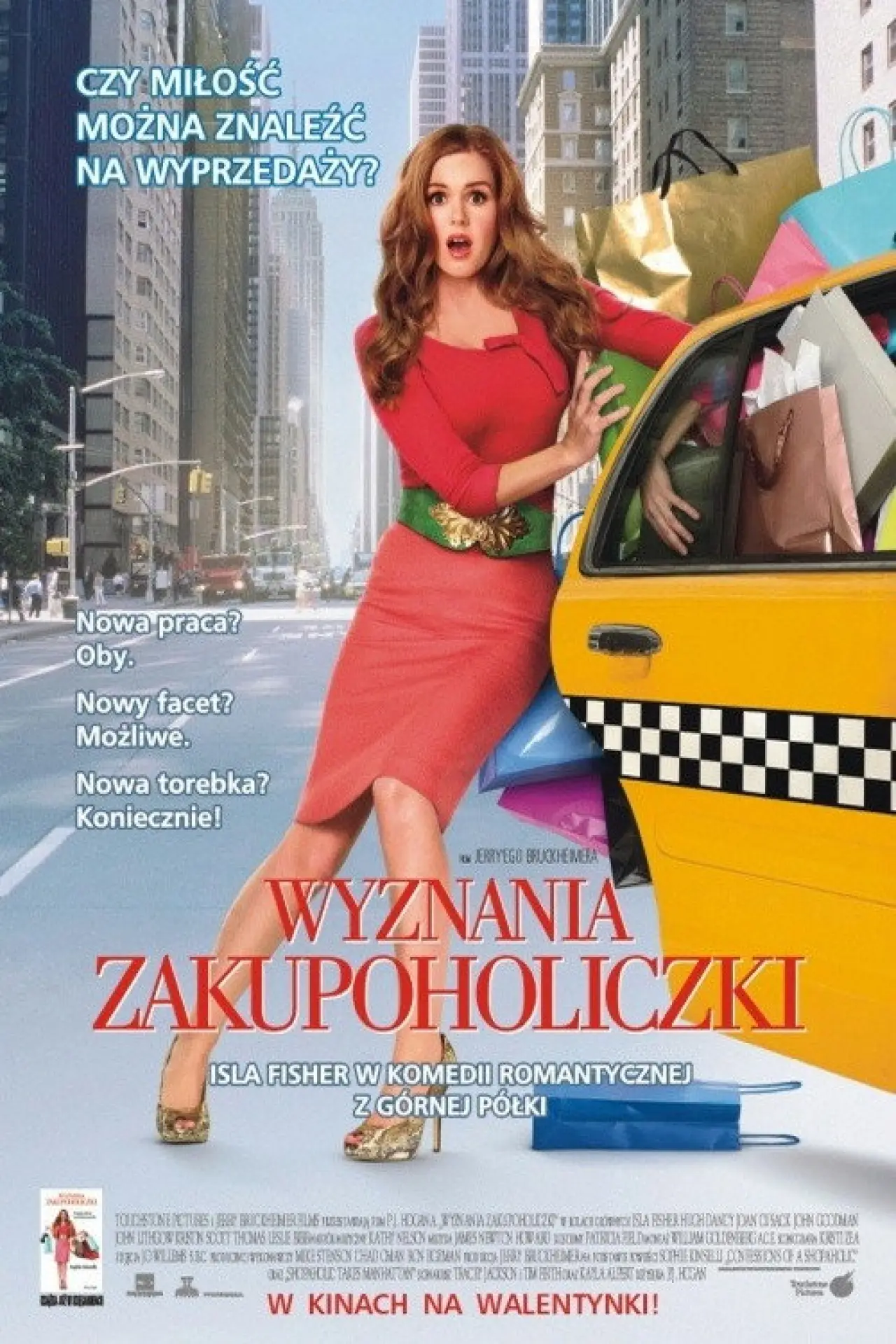 Plakat filmowy "Wyznania zakupoholiczki"