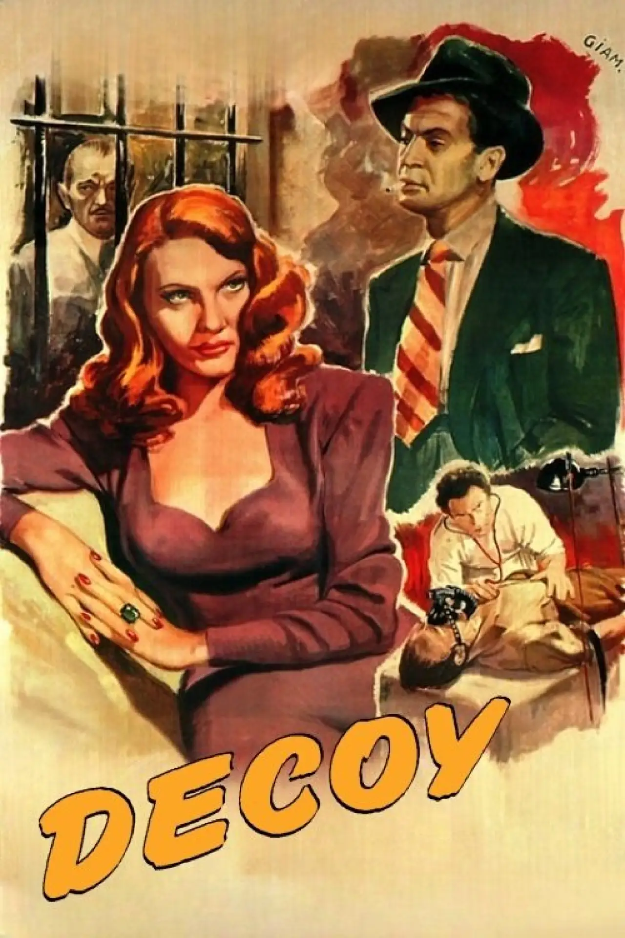 Plakat filmowy "Decoy"