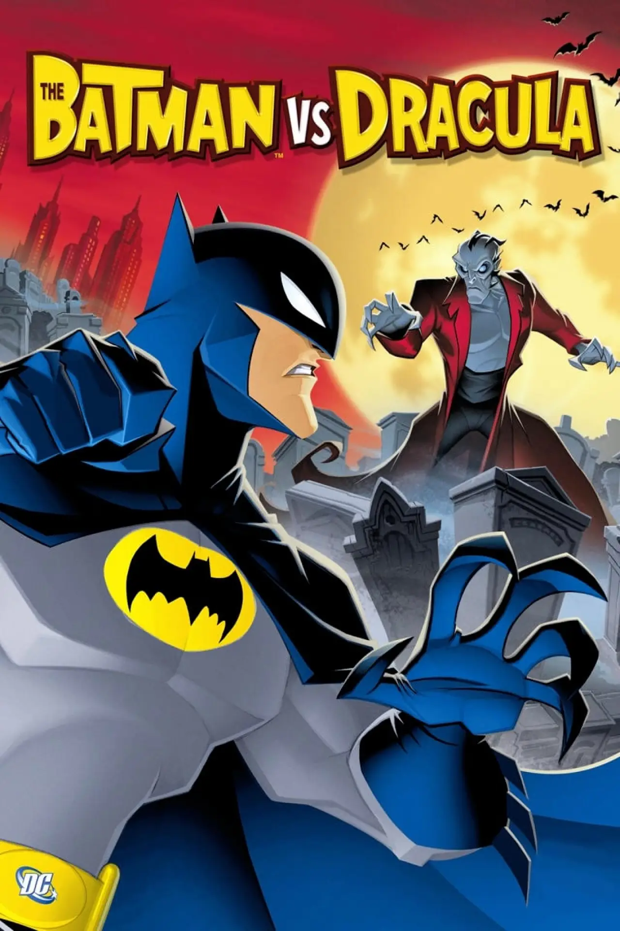 Plakat filmowy "Batman kontra Drakula"
