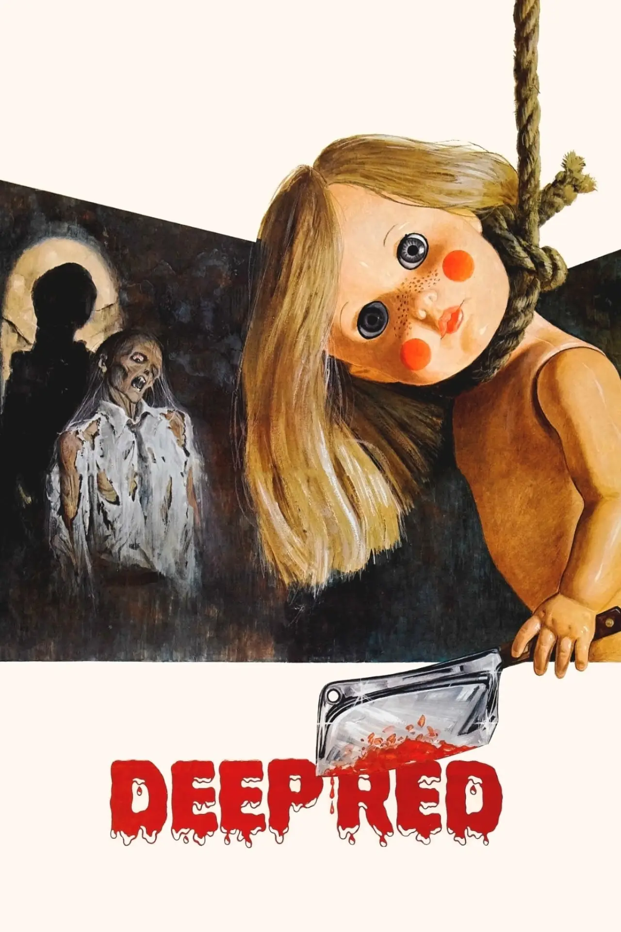 Plakat filmowy "Głęboka czerwień"