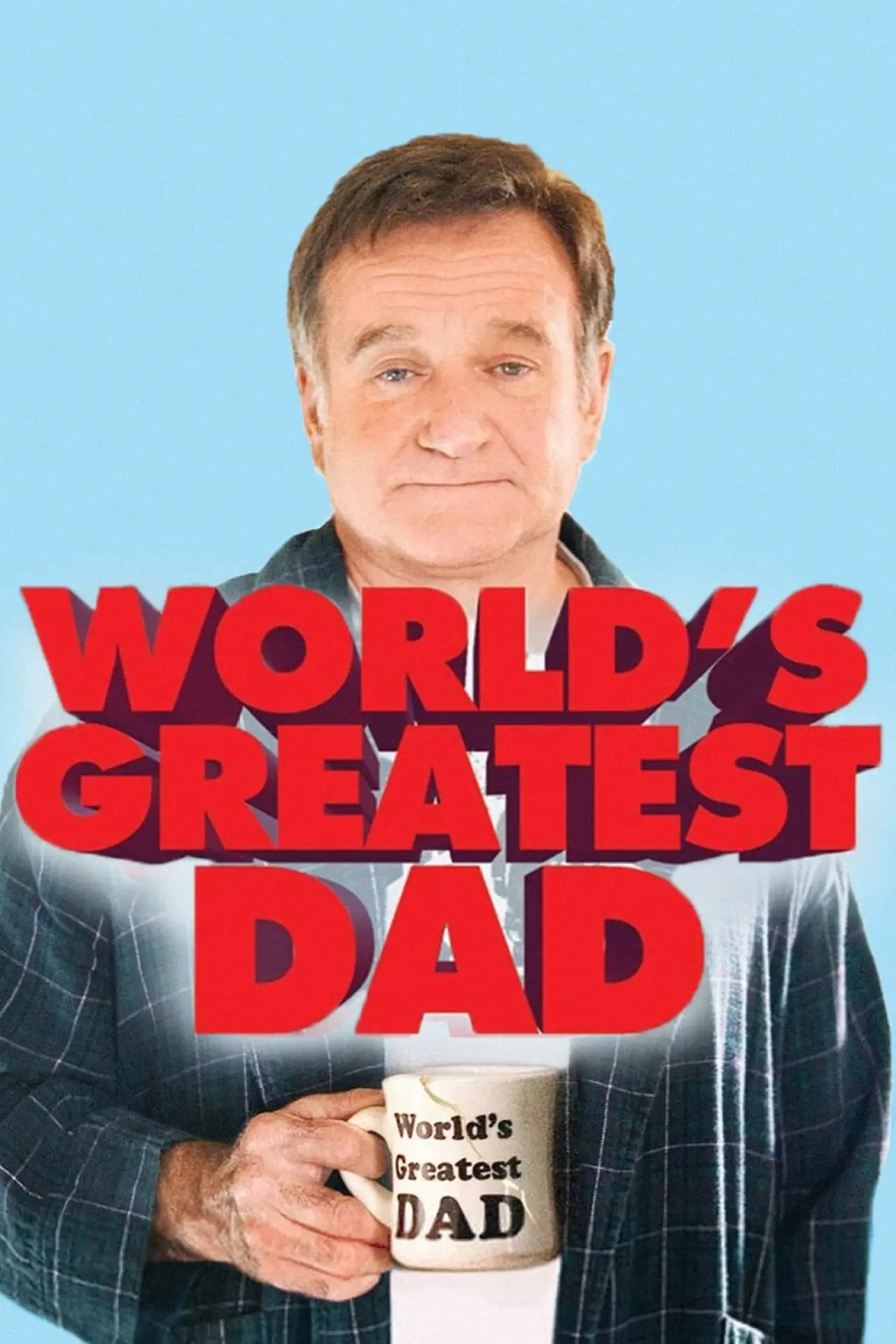 Plakat filmowy "Najlepszy ojciec świata"