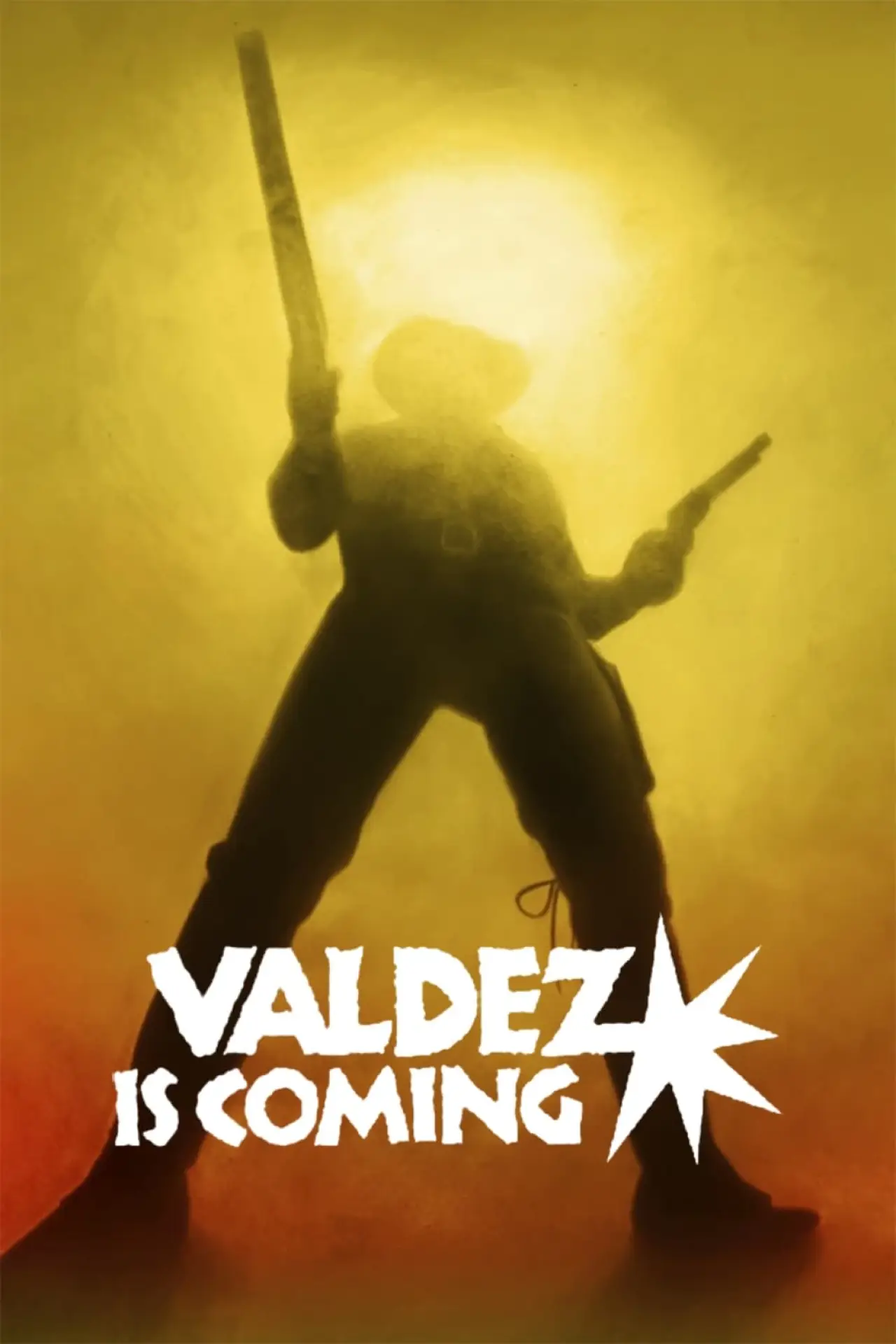 Plakat filmowy "Valdez Przybywa"