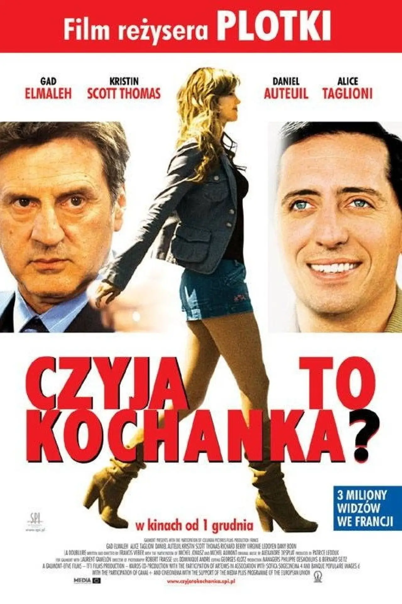 Plakat filmowy "Czyja to kochanka"