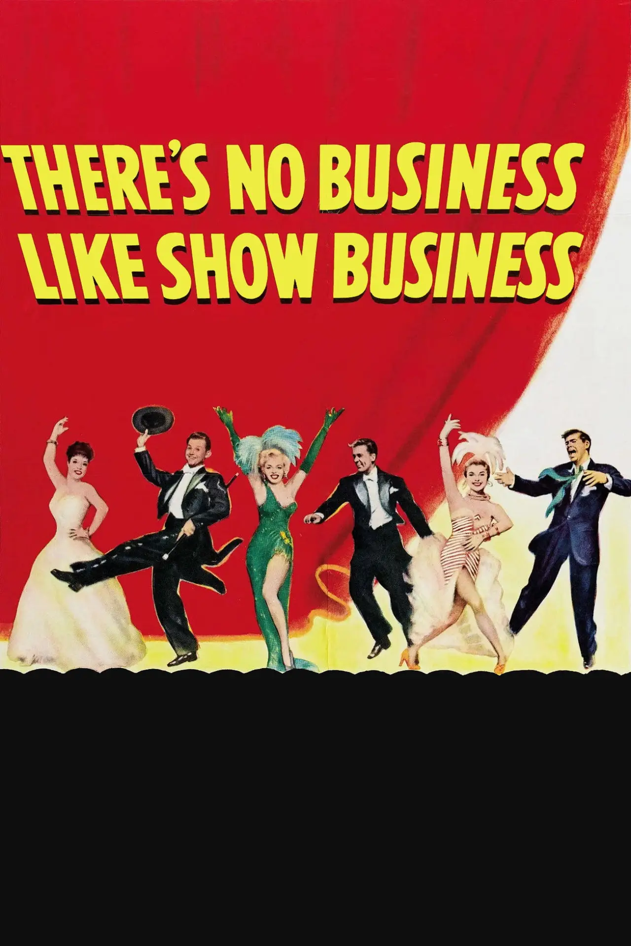 Plakat filmowy "Nie ma jak show biznes"