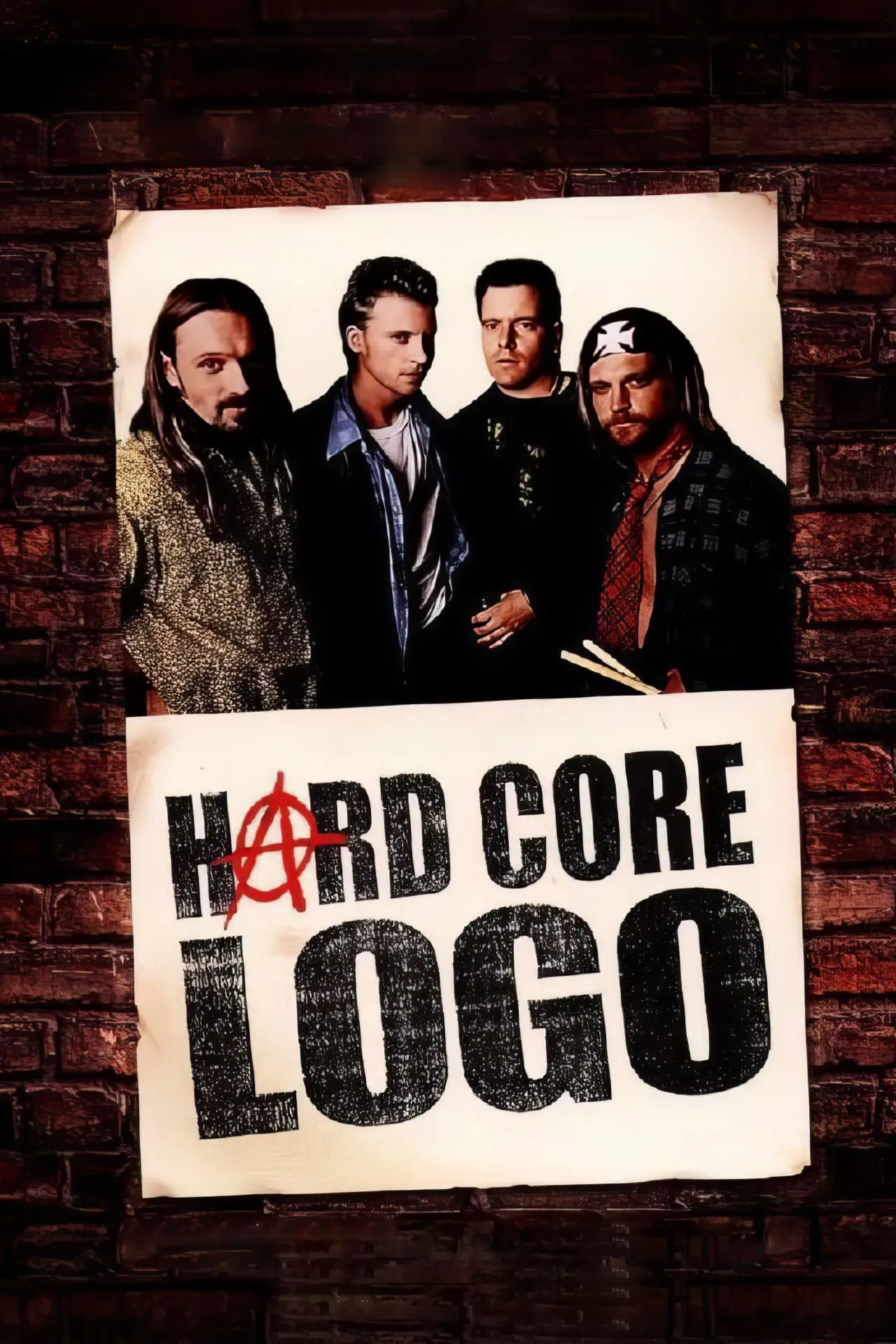Plakat filmowy "Hard Core Logo"