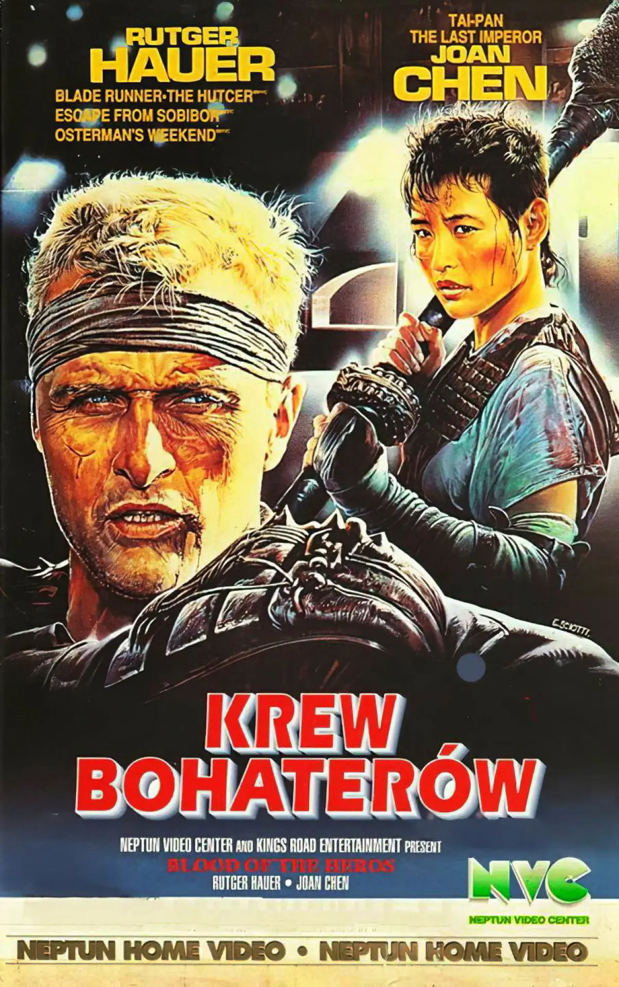 Plakat filmowy "Krew Bohaterów"