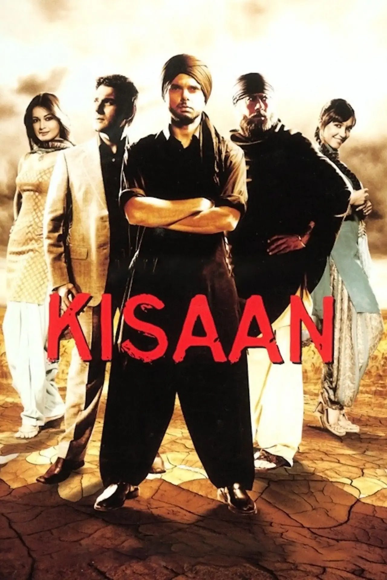 Plakat filmowy "Kisaan"
