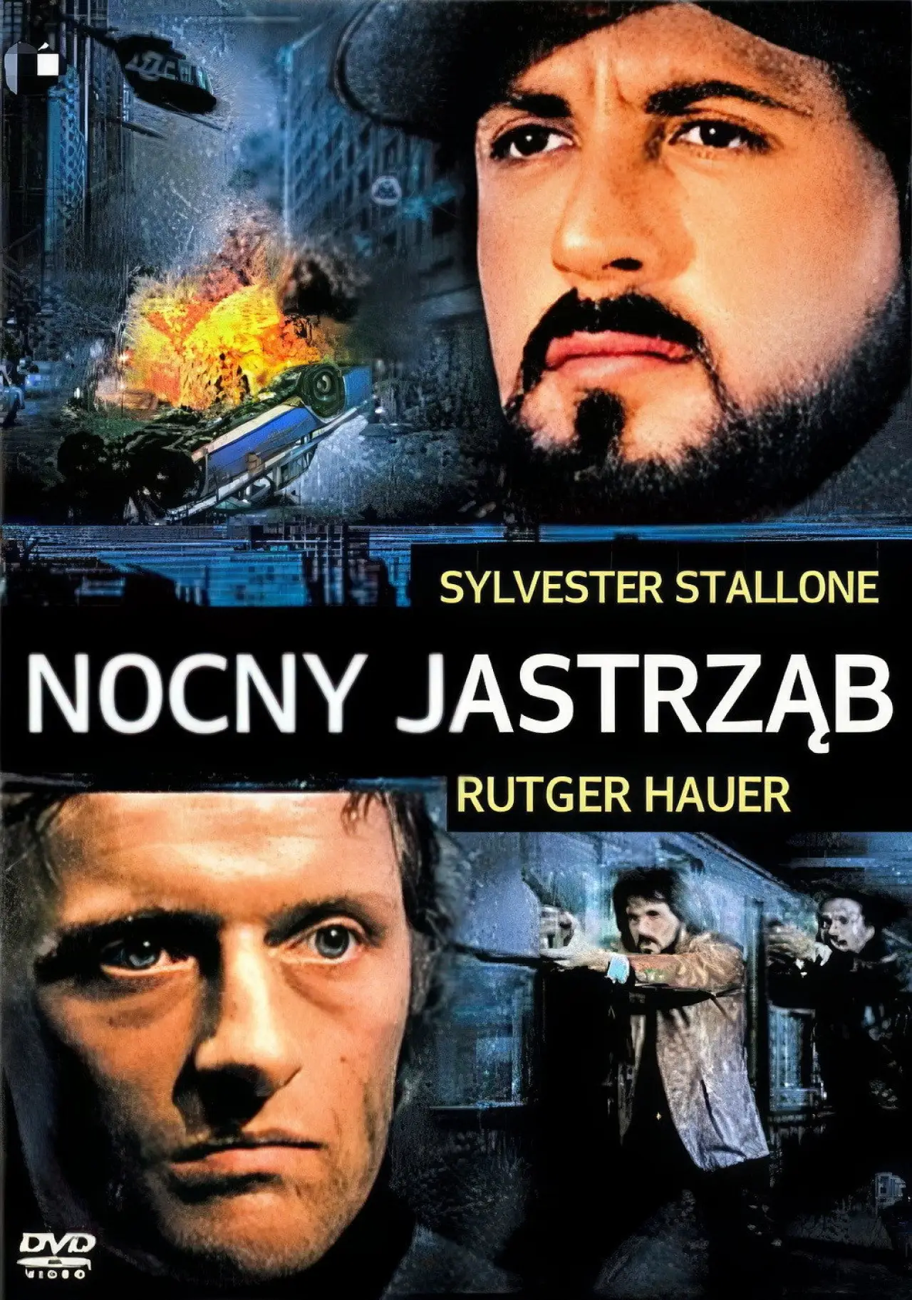 Plakat filmowy "Nocny jastrząb"