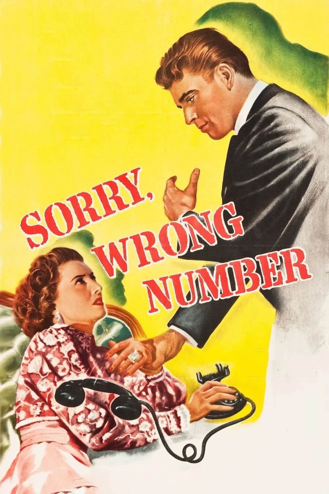 Plakat filmowy "Sorry, Wrong Number"