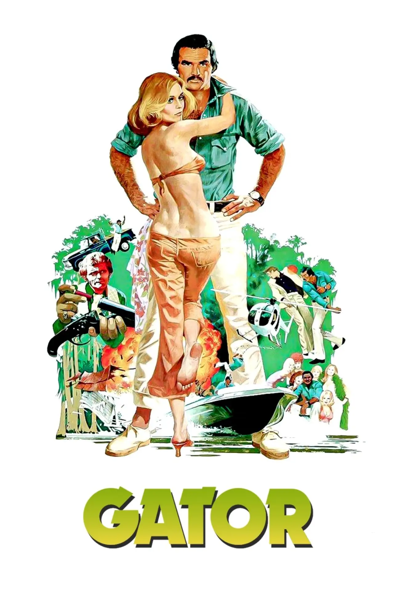 Plakat filmowy "Aligator"