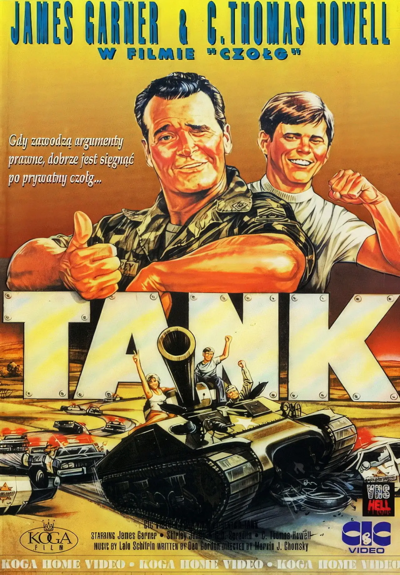 Plakat filmowy "Czołg"