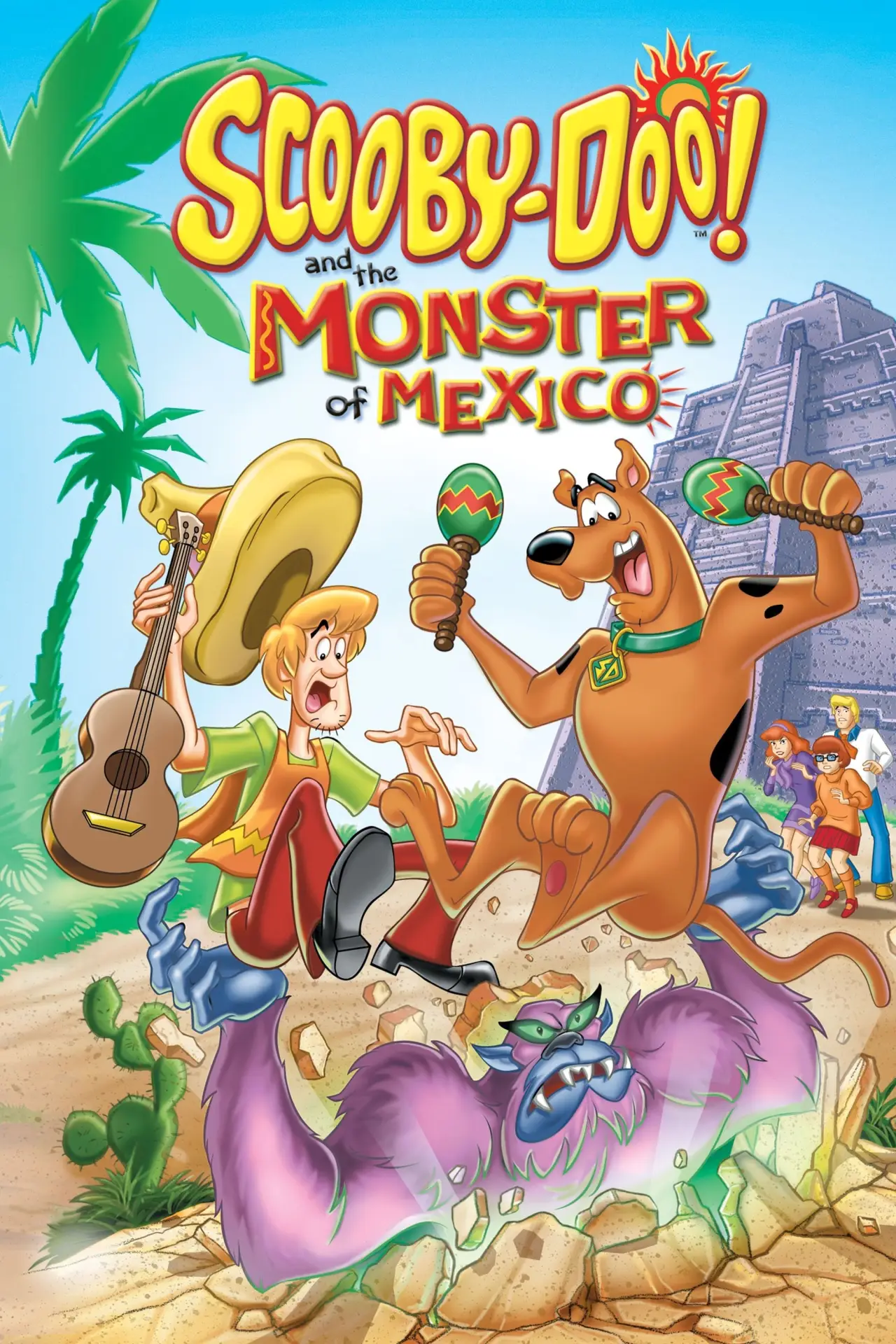 Plakat filmowy "Scooby Doo i meksykański potwór"