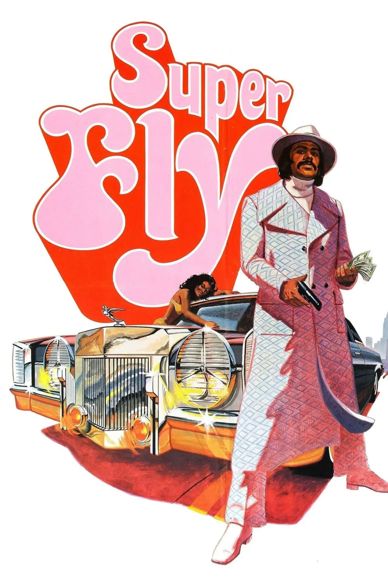 Plakat filmowy "Super Fly"
