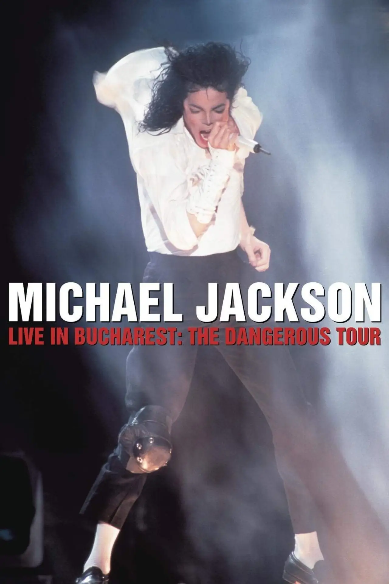 Plakat filmowy "Michael Jackson: Live in Bucharest - The Dangerous Tour"