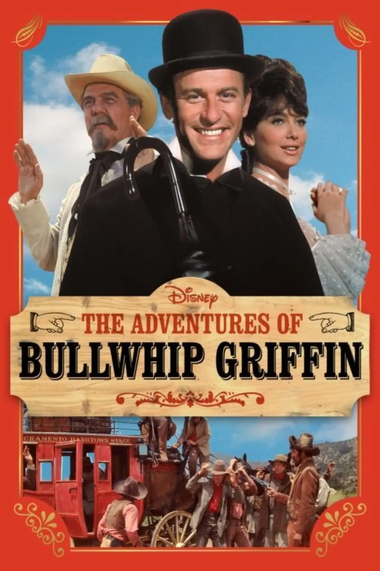 Plakat filmowy "The Adventures of Bullwhip Griffin"