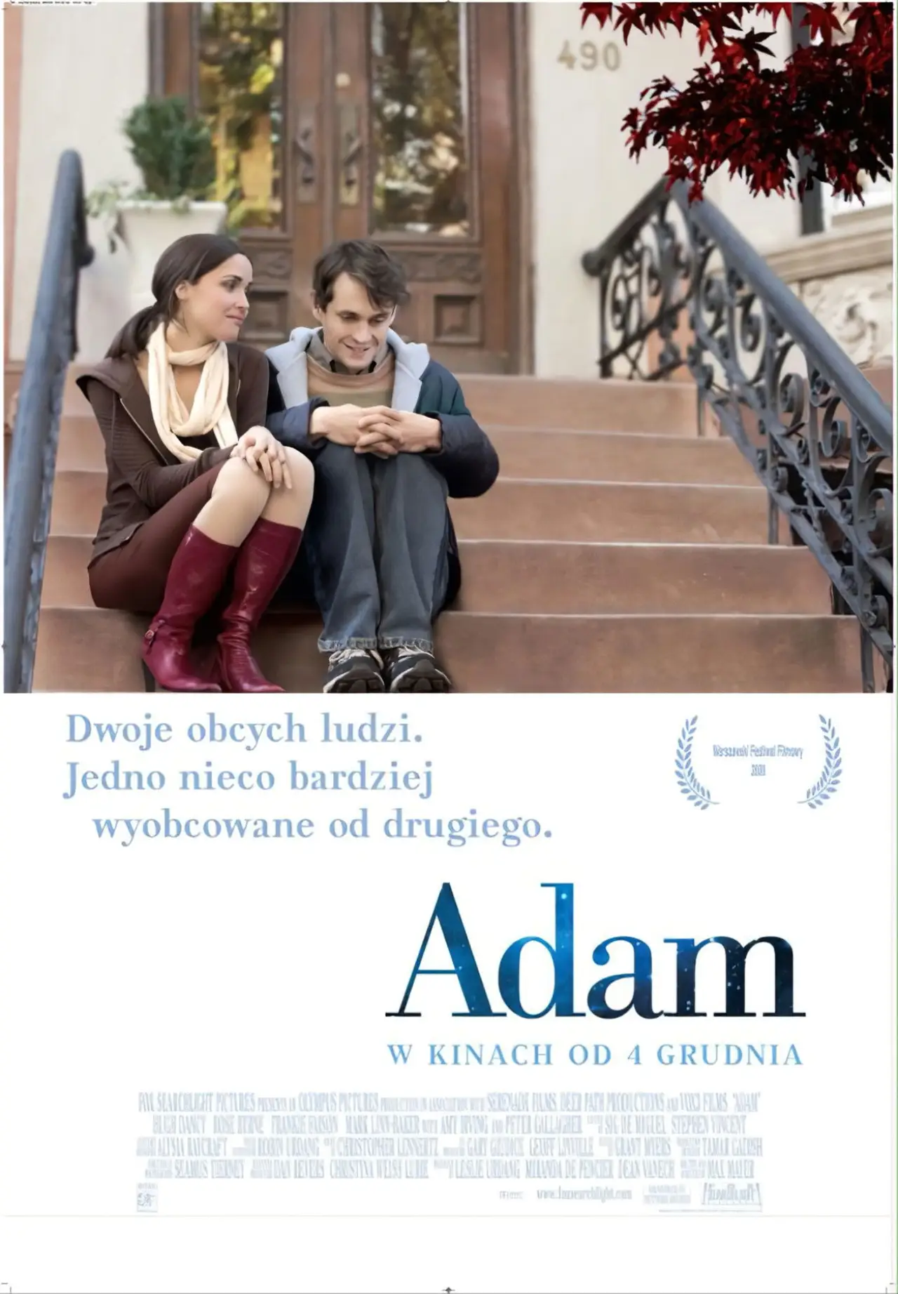 Plakat filmowy "Adam"