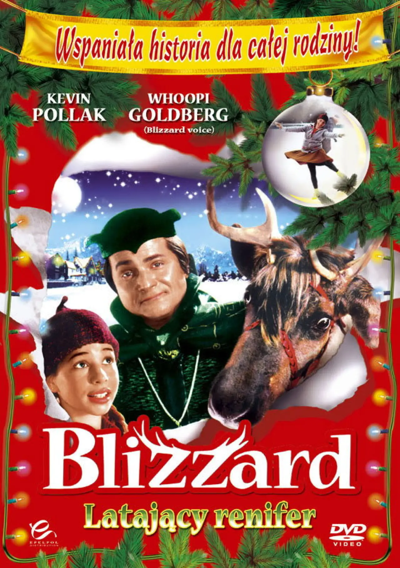 Plakat filmowy "Blizzard - latający renifer"
