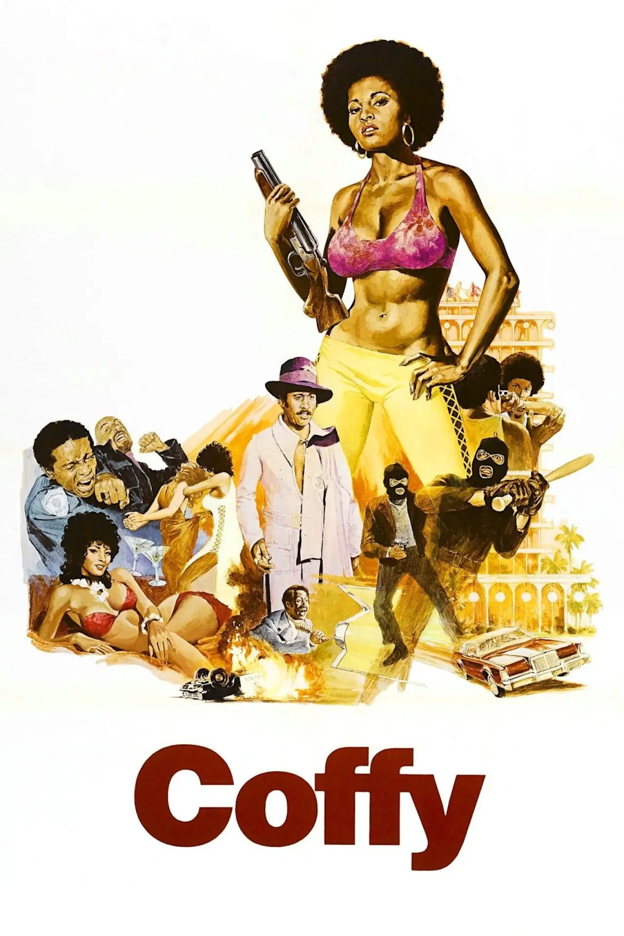 Plakat filmowy "Coffy"