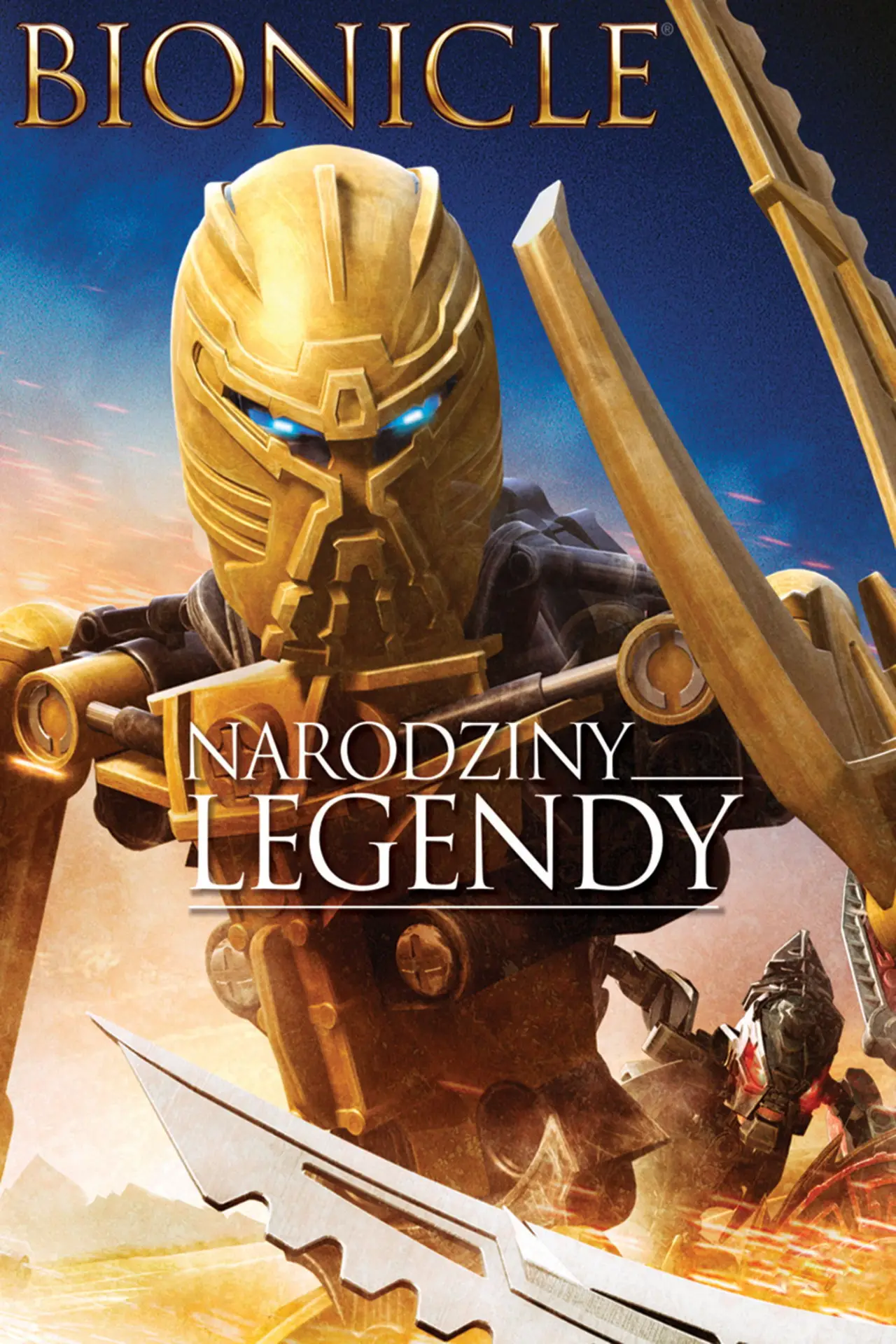 Plakat filmowy "Bionicle: Narodziny Legendy"