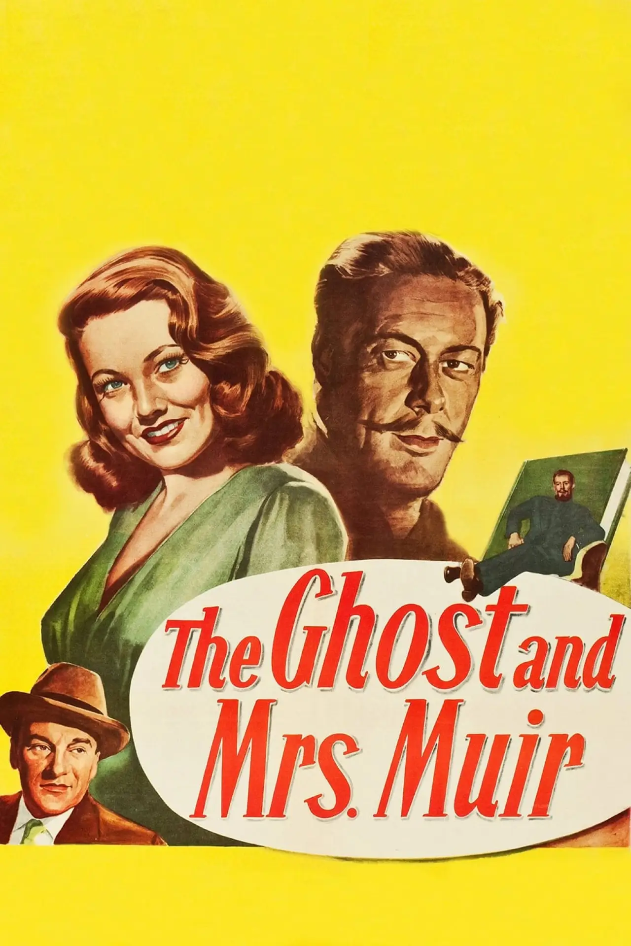 Plakat filmowy "Duch i pani Muir"