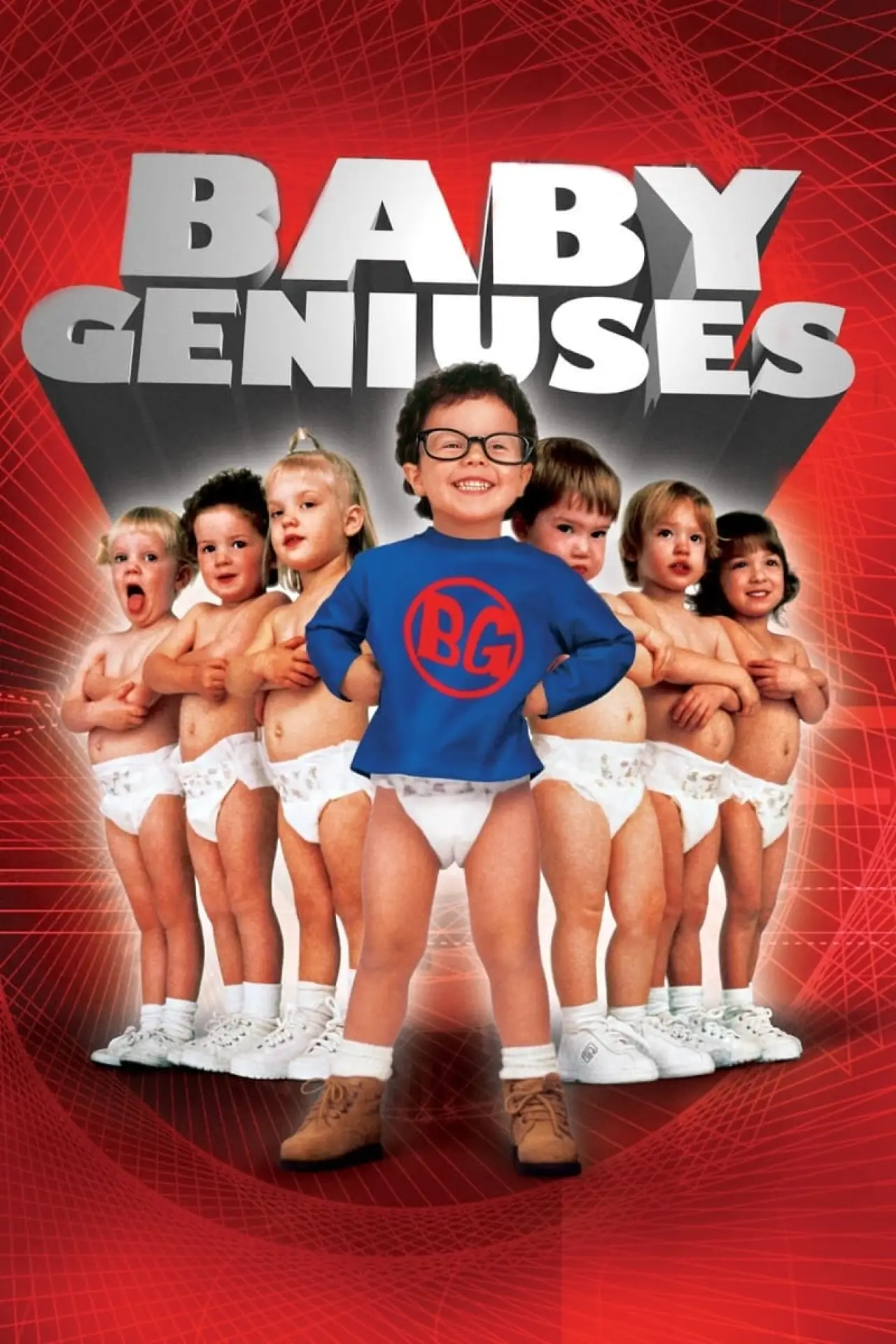 Plakat filmowy "Geniusze w pieluchach"
