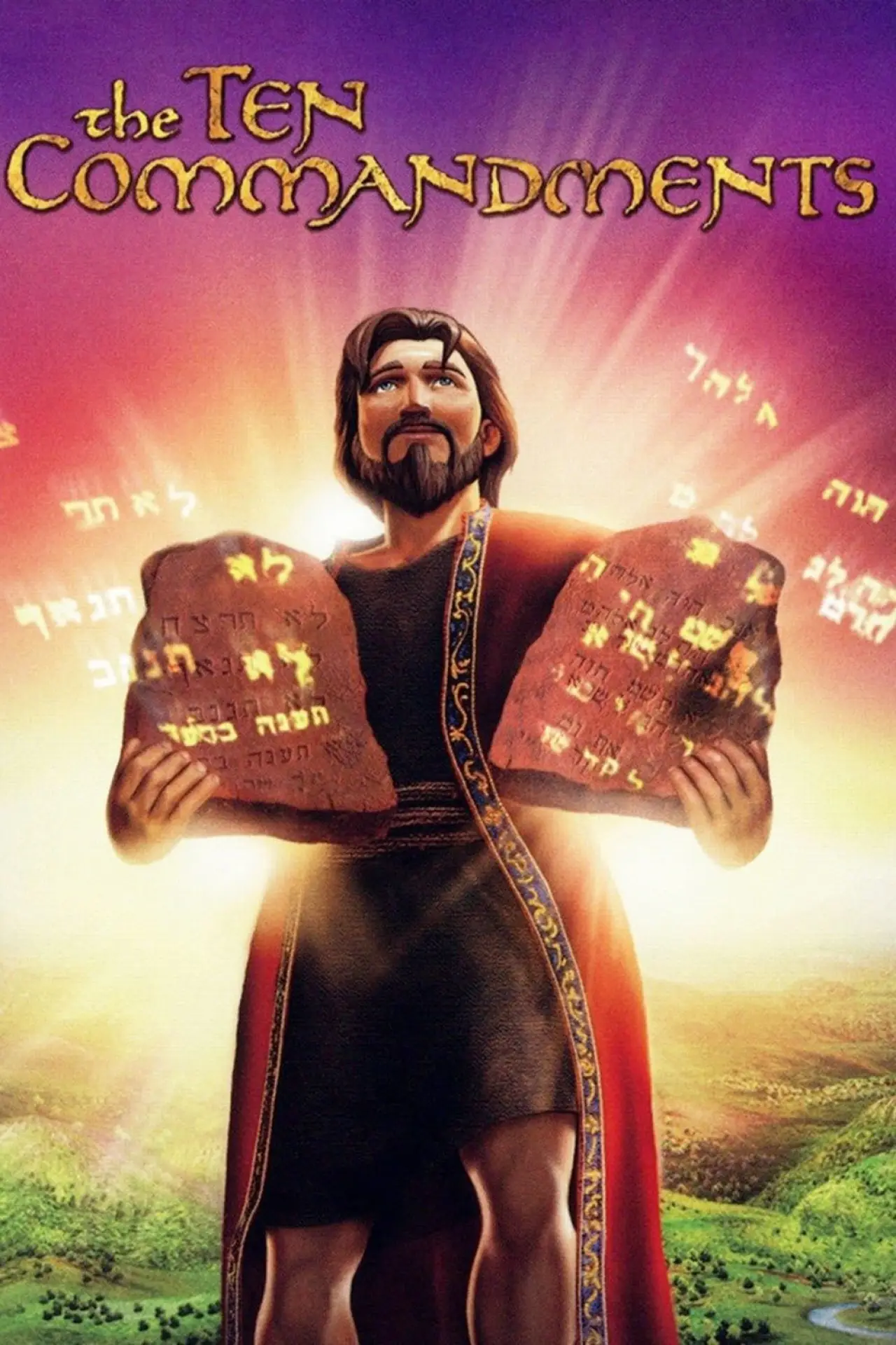 Plakat filmowy "10 Przykazań"