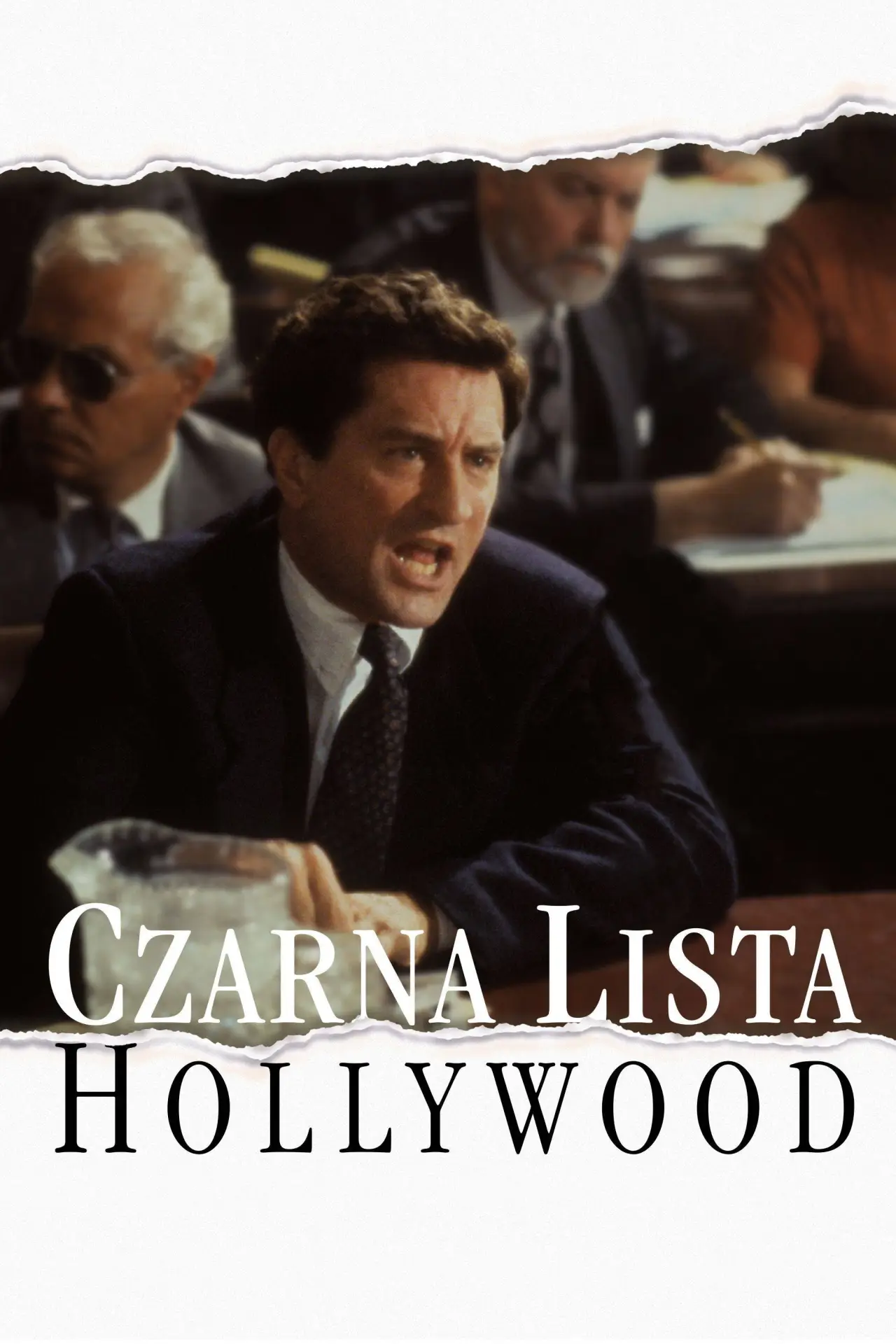 Plakat filmowy "Czarna lista Hollywood"