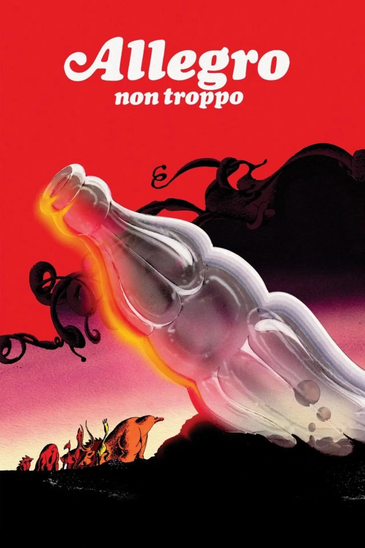Plakat filmowy "Allegro non troppo"