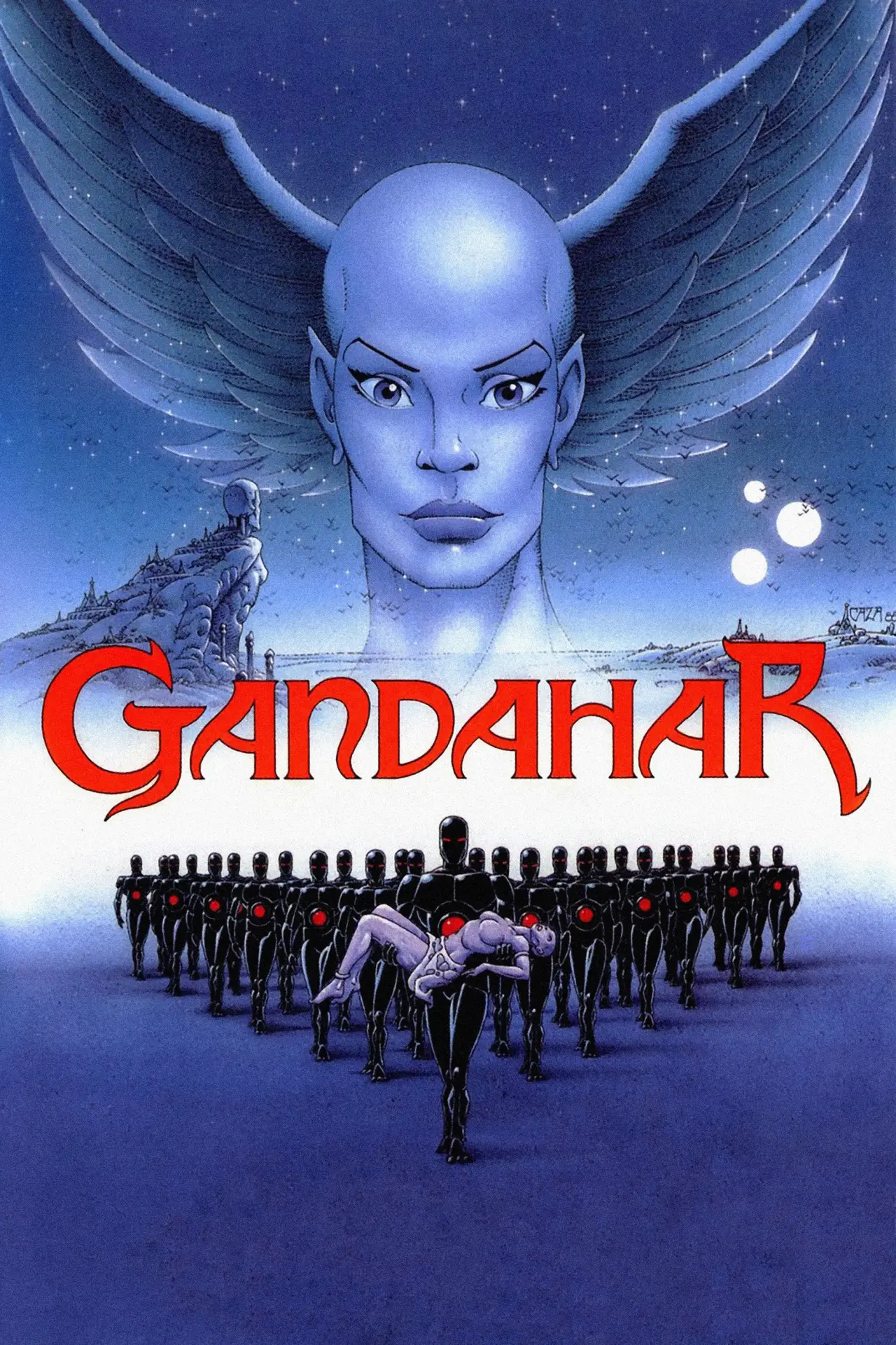 Plakat filmowy "Gandahar"