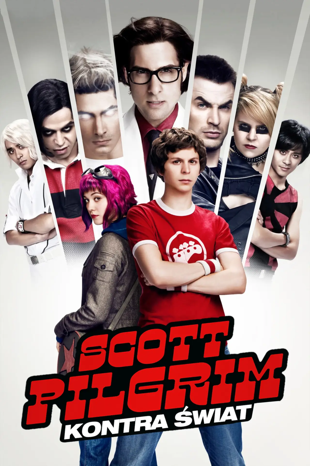 Plakat filmowy "Scott Pilgrim kontra świat"