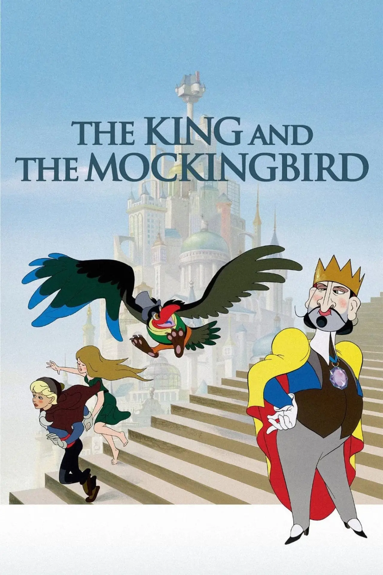 Plakat filmowy "Król i ptak"