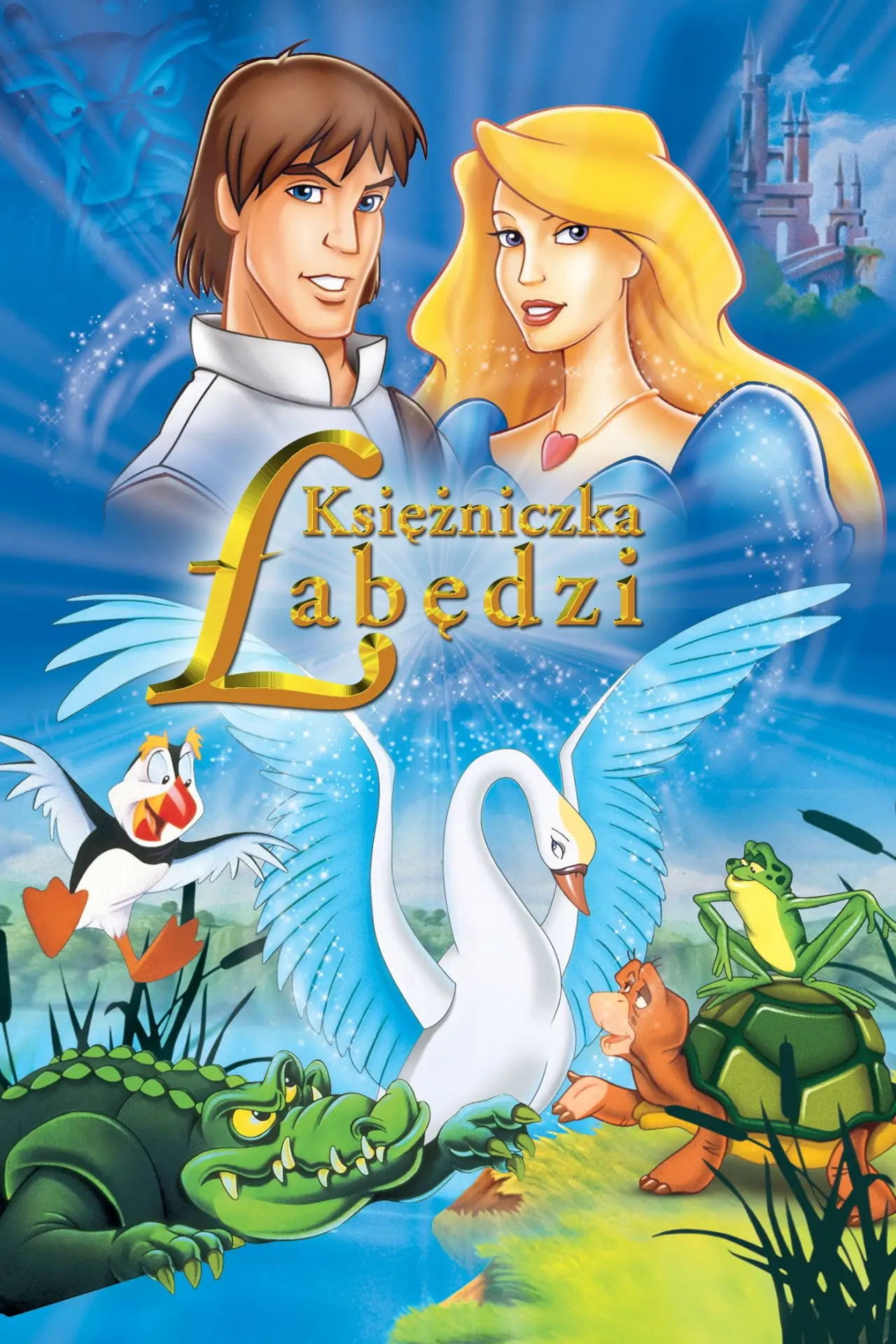 Plakat filmowy "Księżniczka łabędzi"