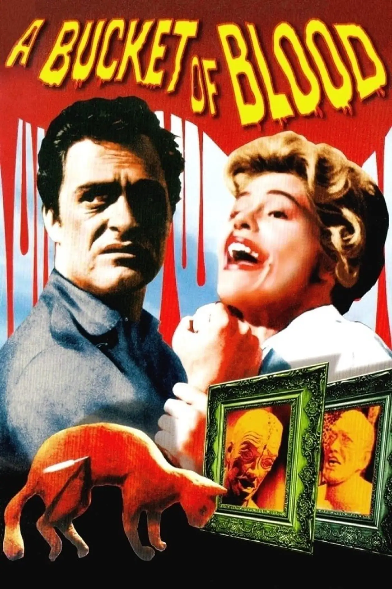 Plakat filmowy "A Bucket of Blood"