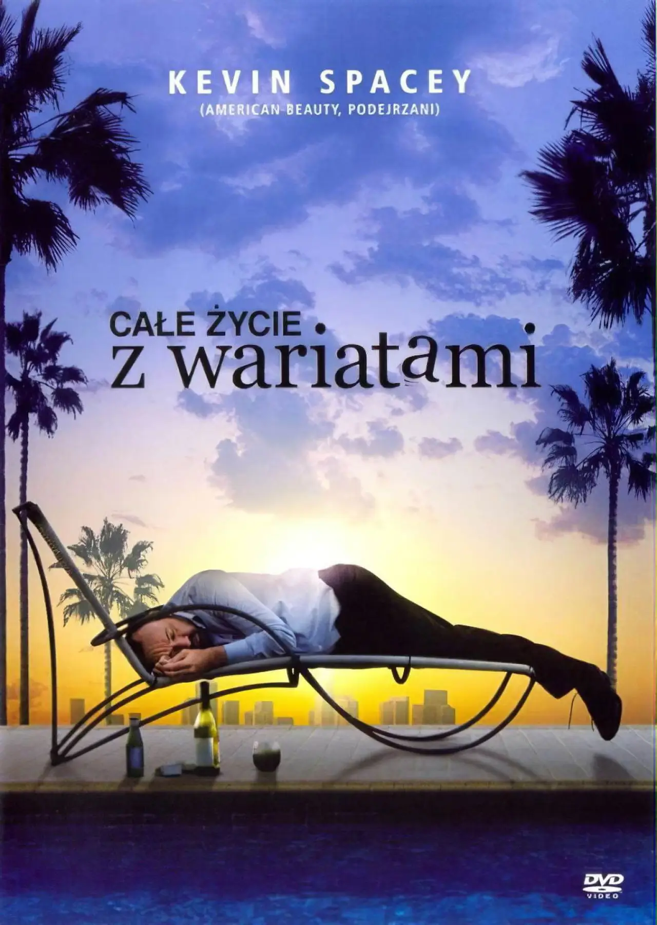 Plakat filmowy "Całe życie z wariatami"