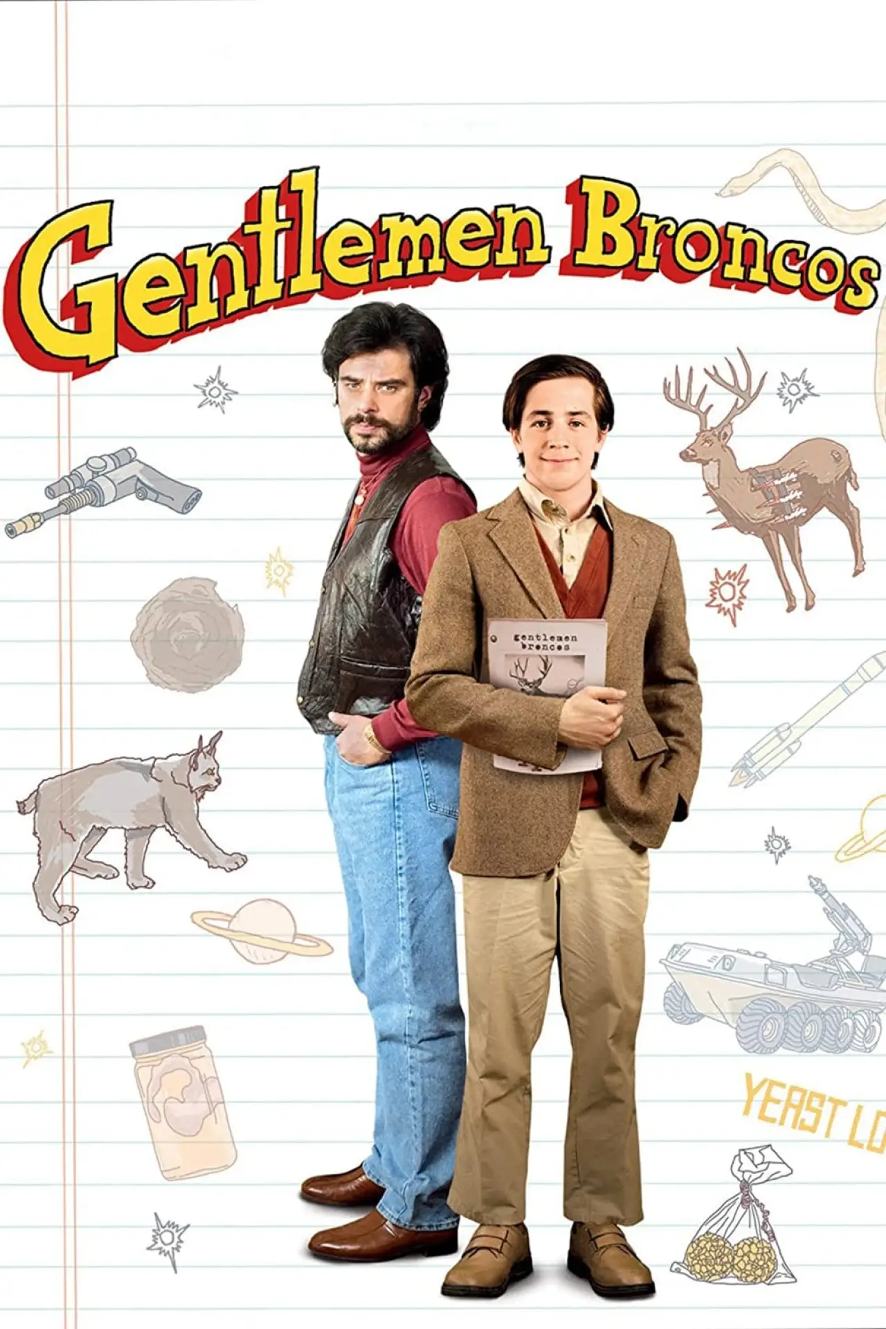 Plakat filmowy "Gentlemen Broncos"