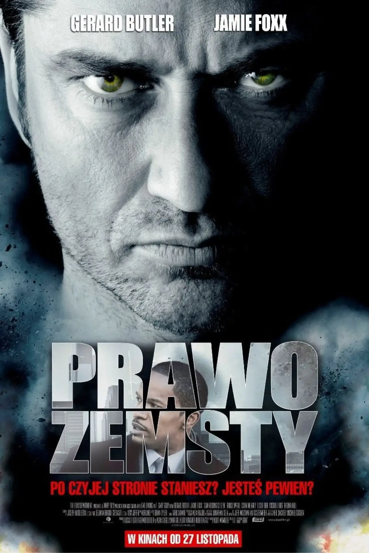 Plakat filmowy "Prawo zemsty"