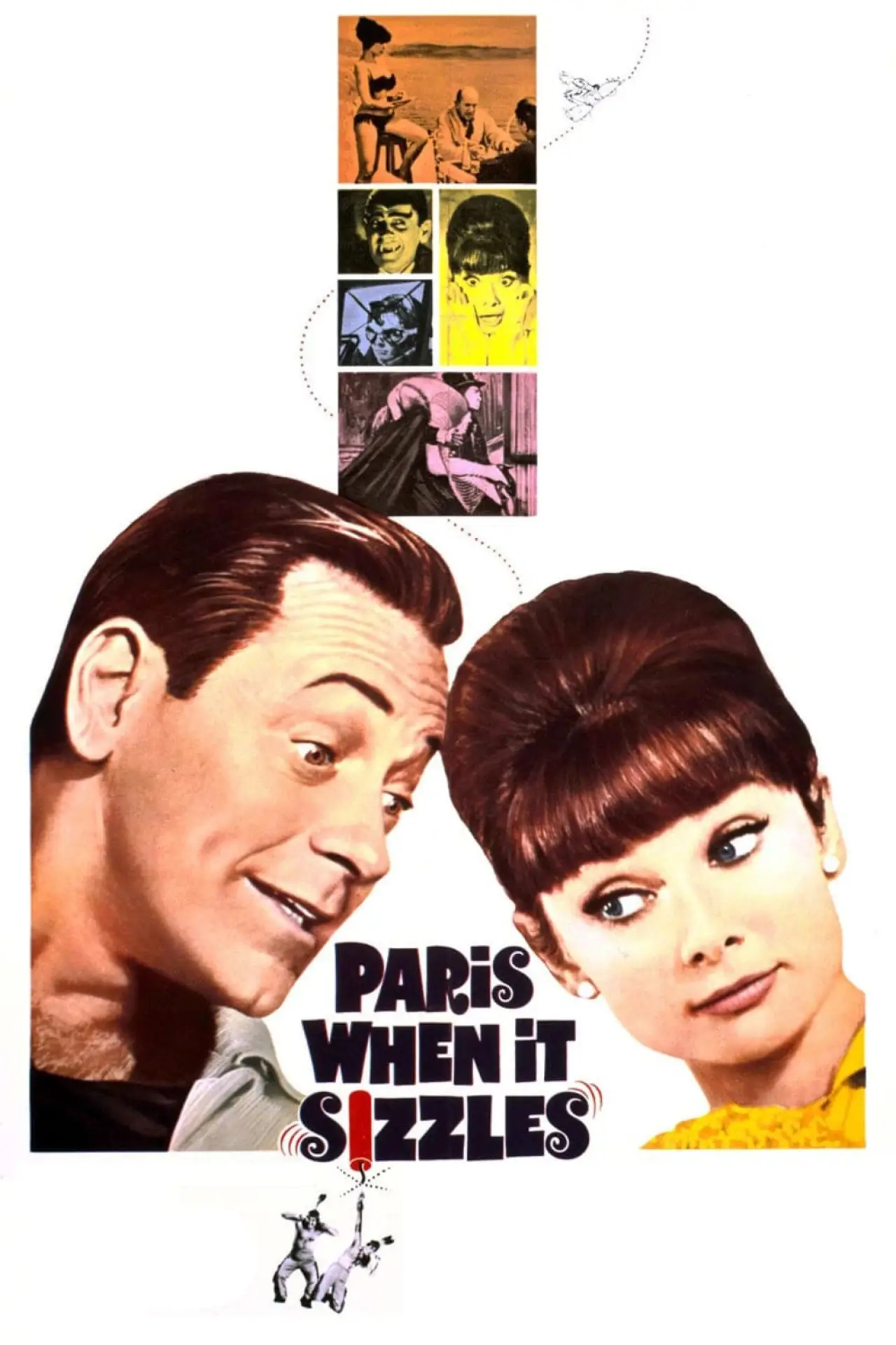 Plakat filmowy "Paris When It Sizzles"